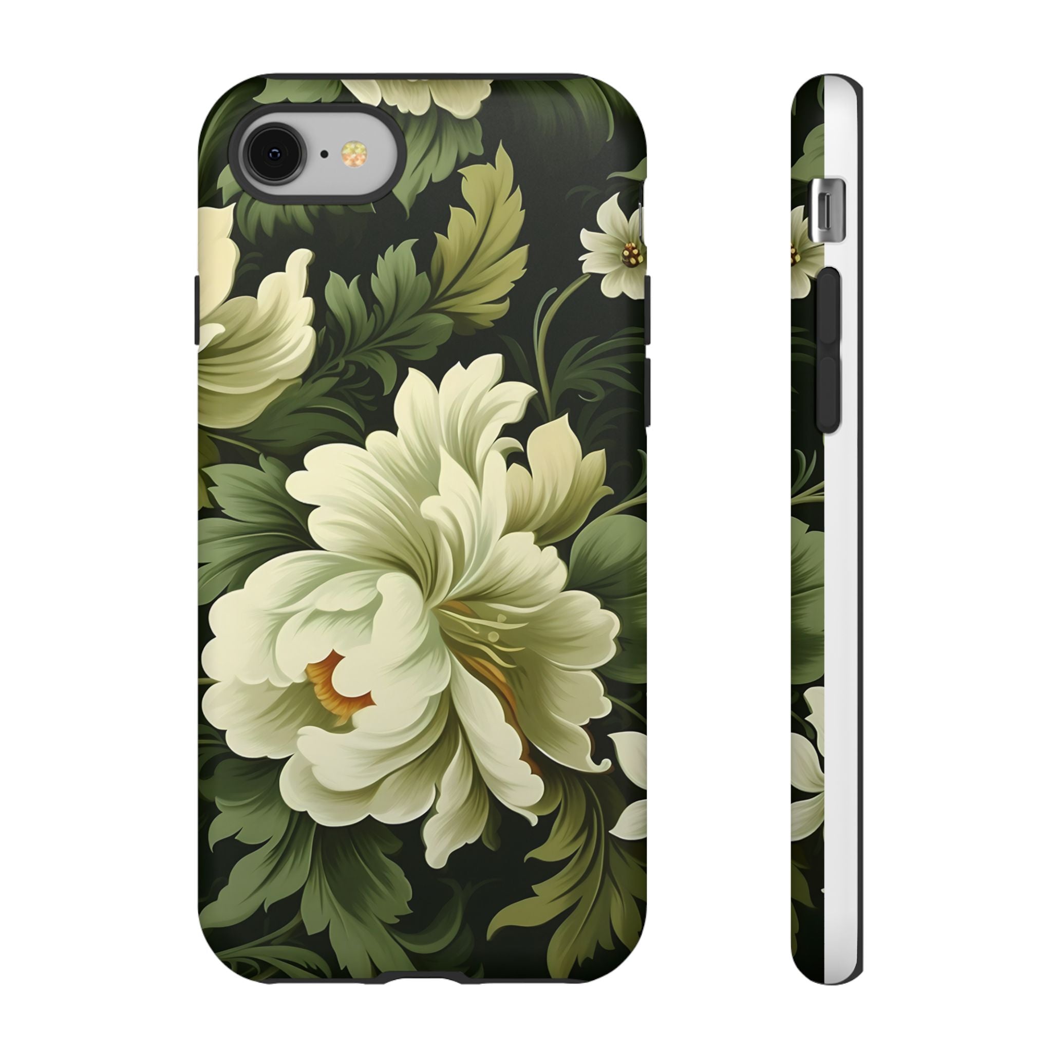 Opulent Floral Hexagon iPhone Case