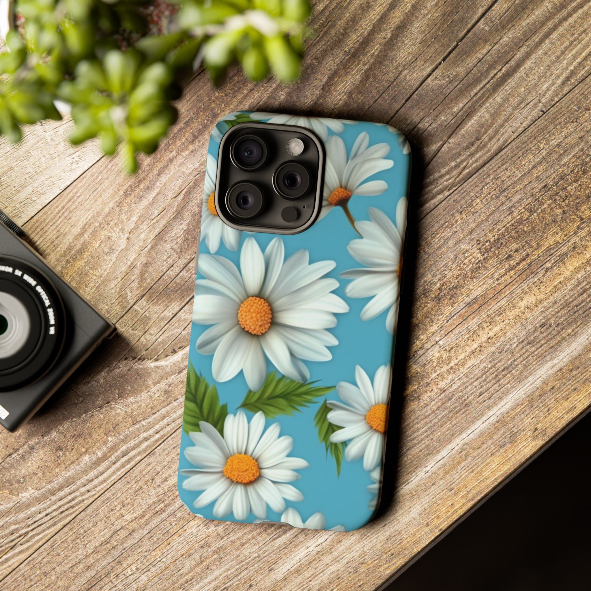 Vibrant Daisy Hexagon iPhone Case