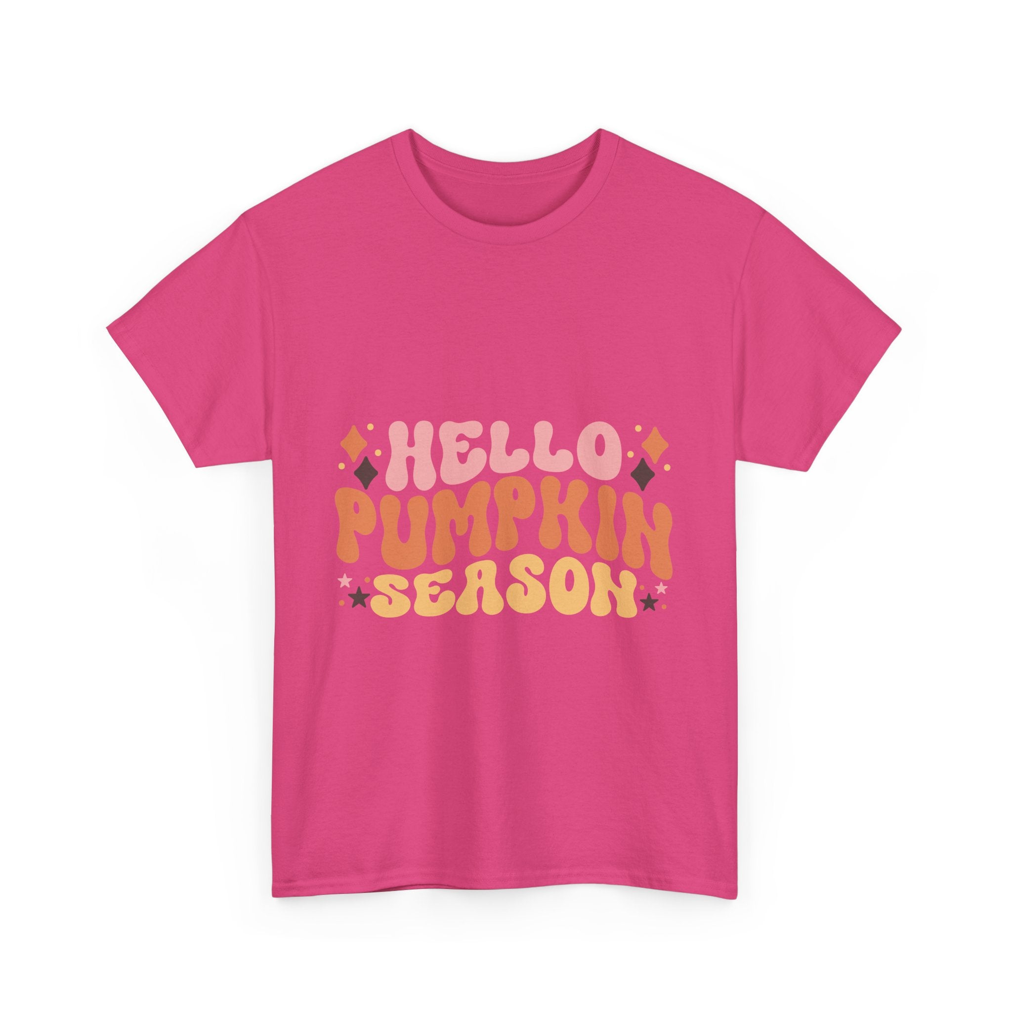 Hello Pumpkin Season Retro Thanksgiving Tee