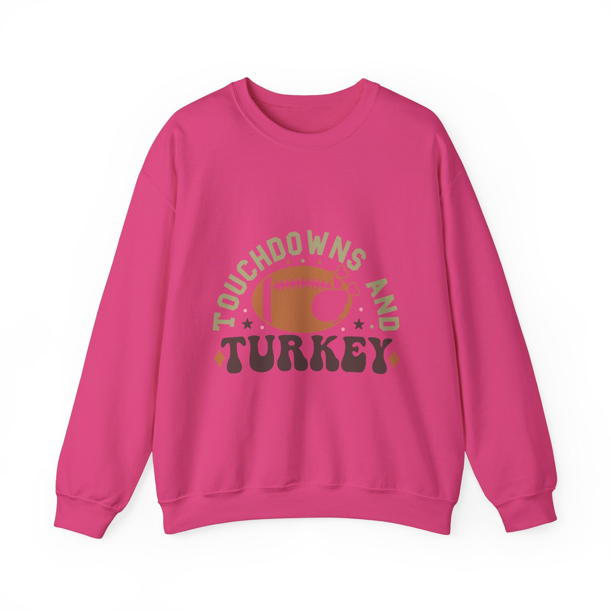 Touchdowns & Turkey Thanksgiving Sweatshirt