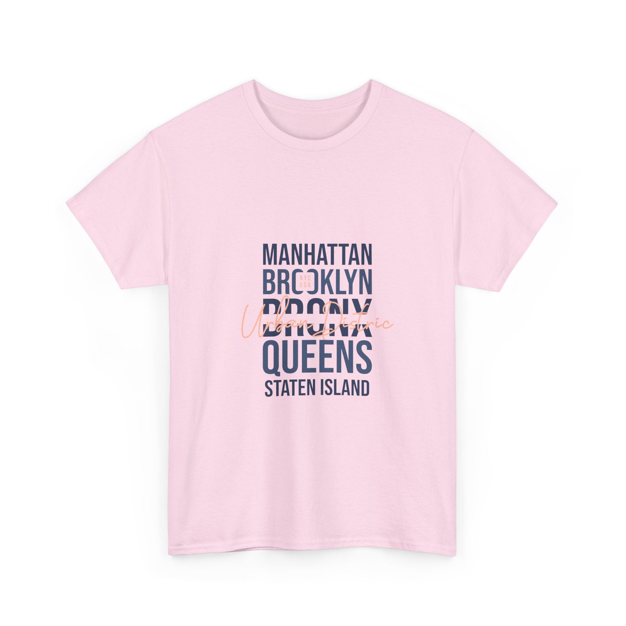 NYC Boroughs T-Shirt - Manhattan to Staten Island