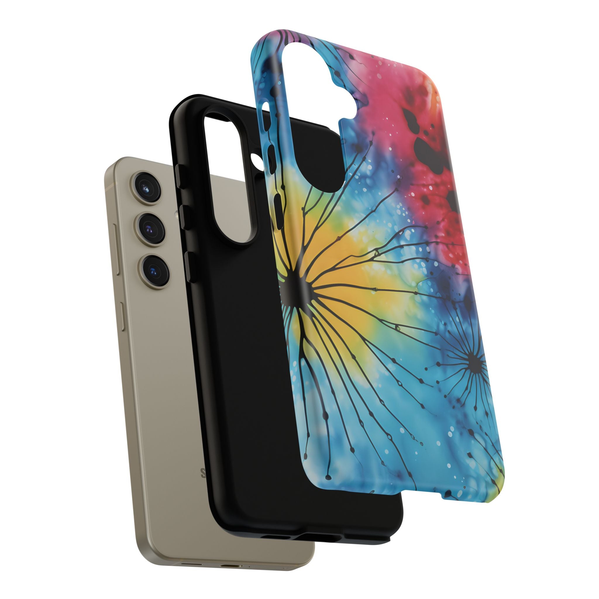 Cosmic Bloom Abstract Samsung Case