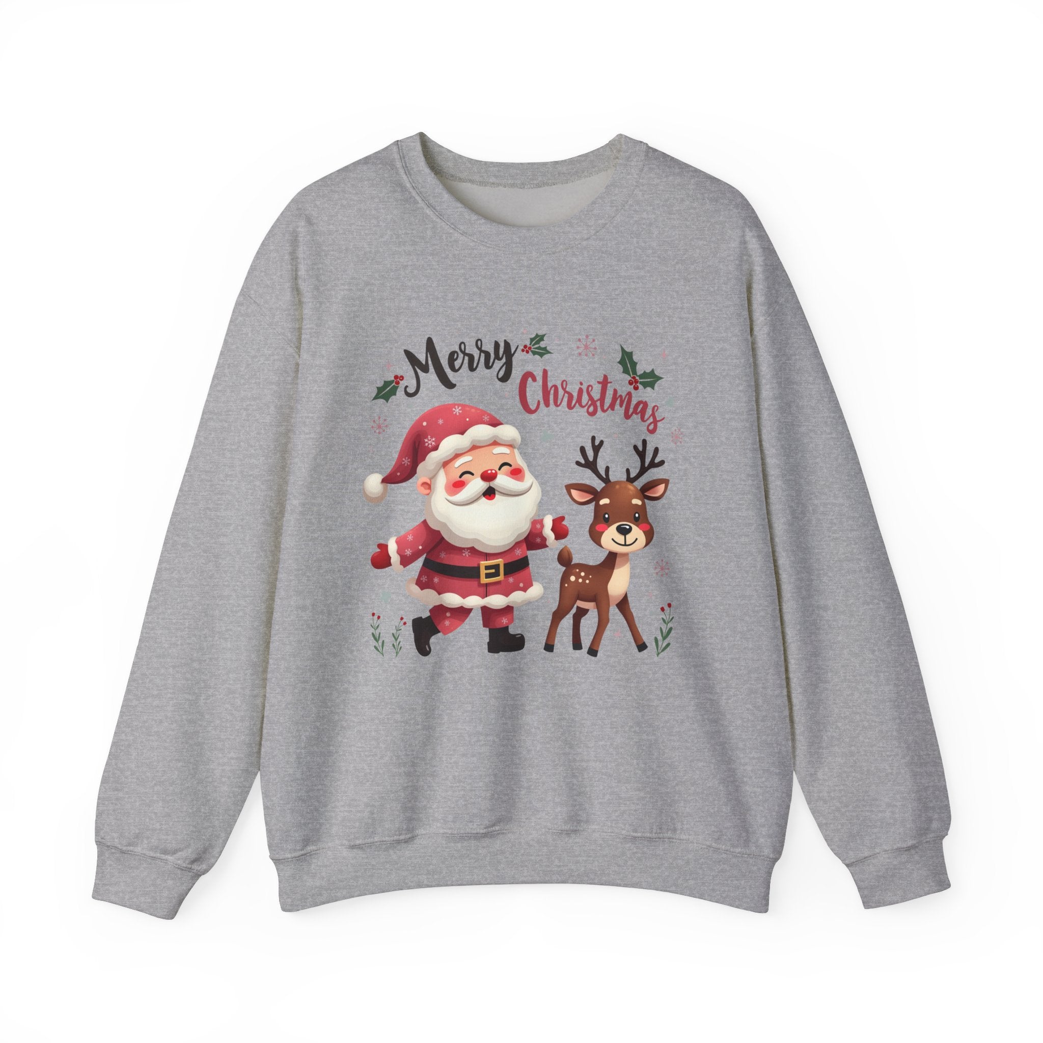 Santa & Reindeer Christmas Sweatshirt