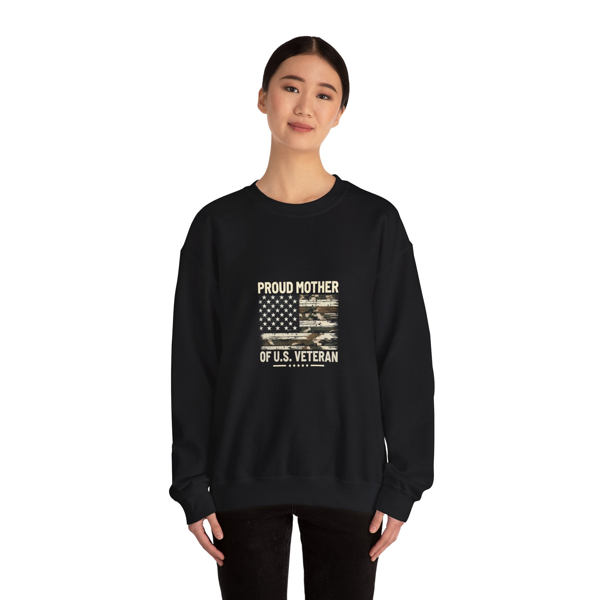 Proud Mother of U.S. Veteran Camo Sweatshirt