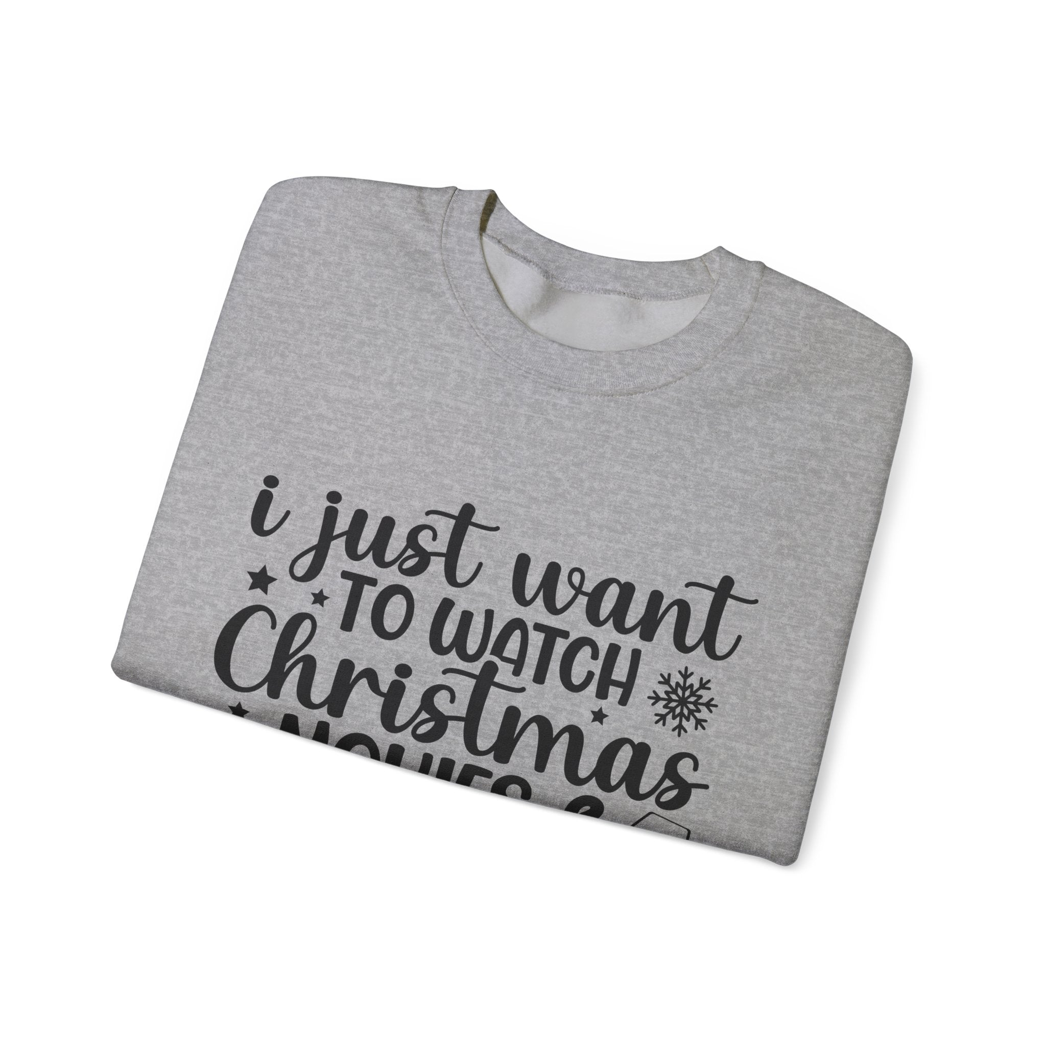 Cozy Christmas Movie Sweatshirt