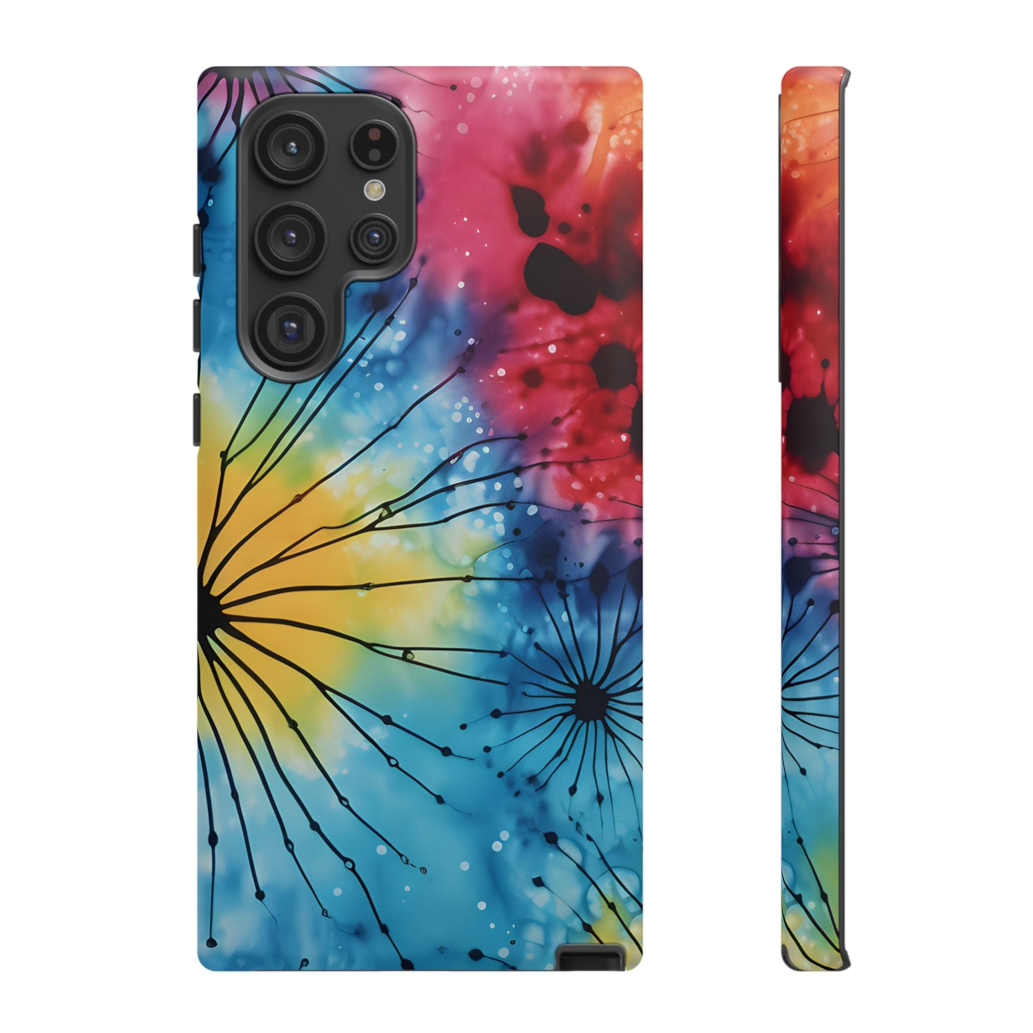 Cosmic Bloom Abstract Samsung Case