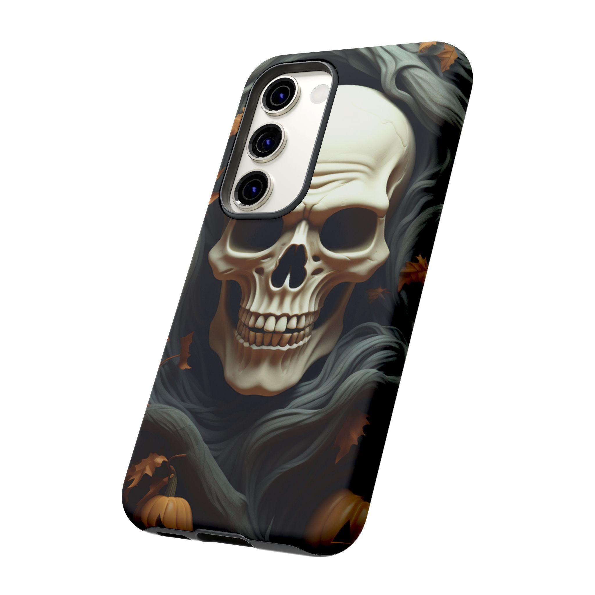 Spooky Skull Samsung Case: Halloween Edition