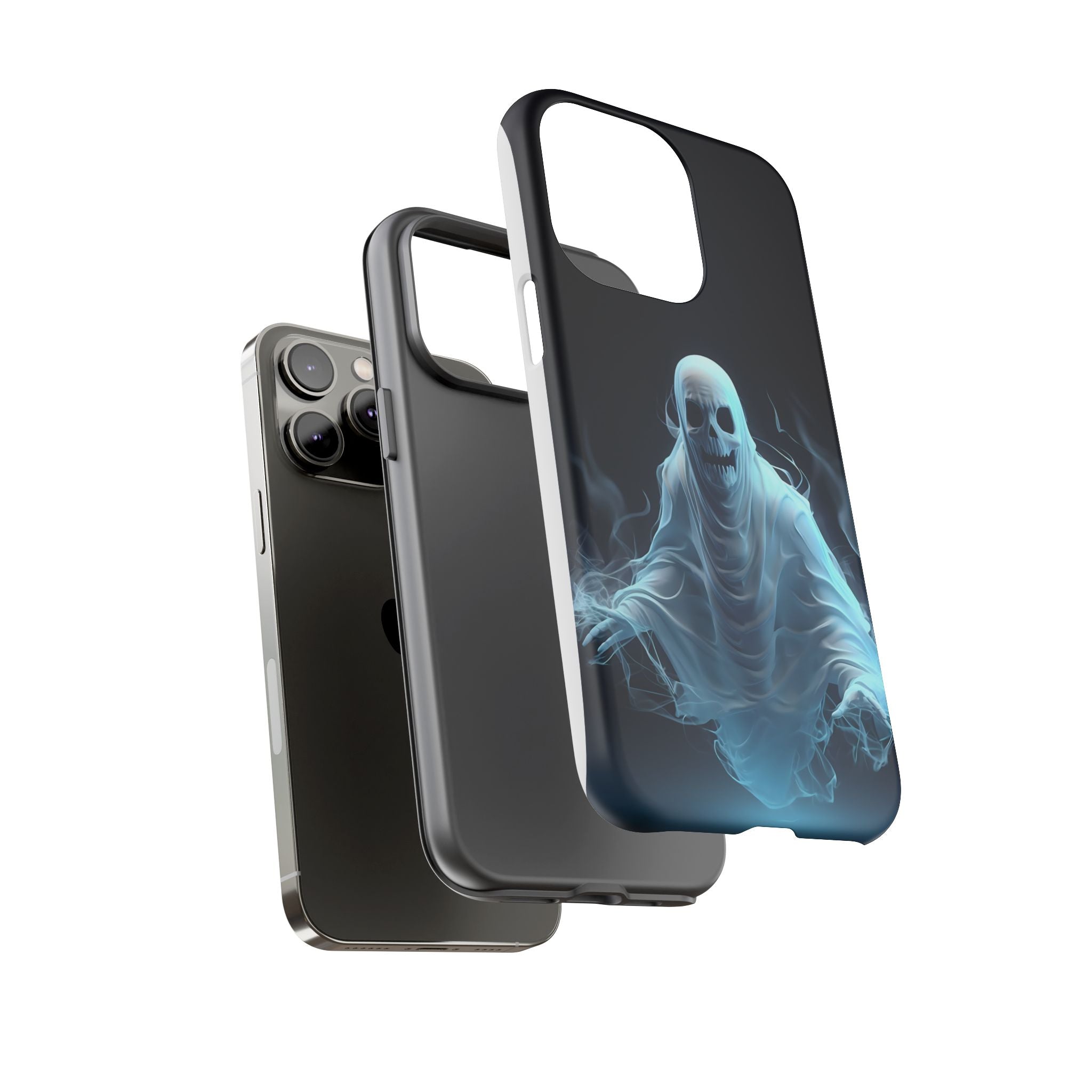 Ethereal Ghost Hexagon iPhone Case