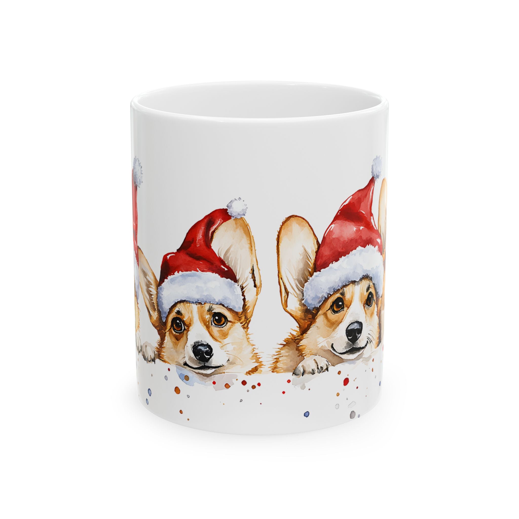 Corgi Christmas Mug: Santa Paws!