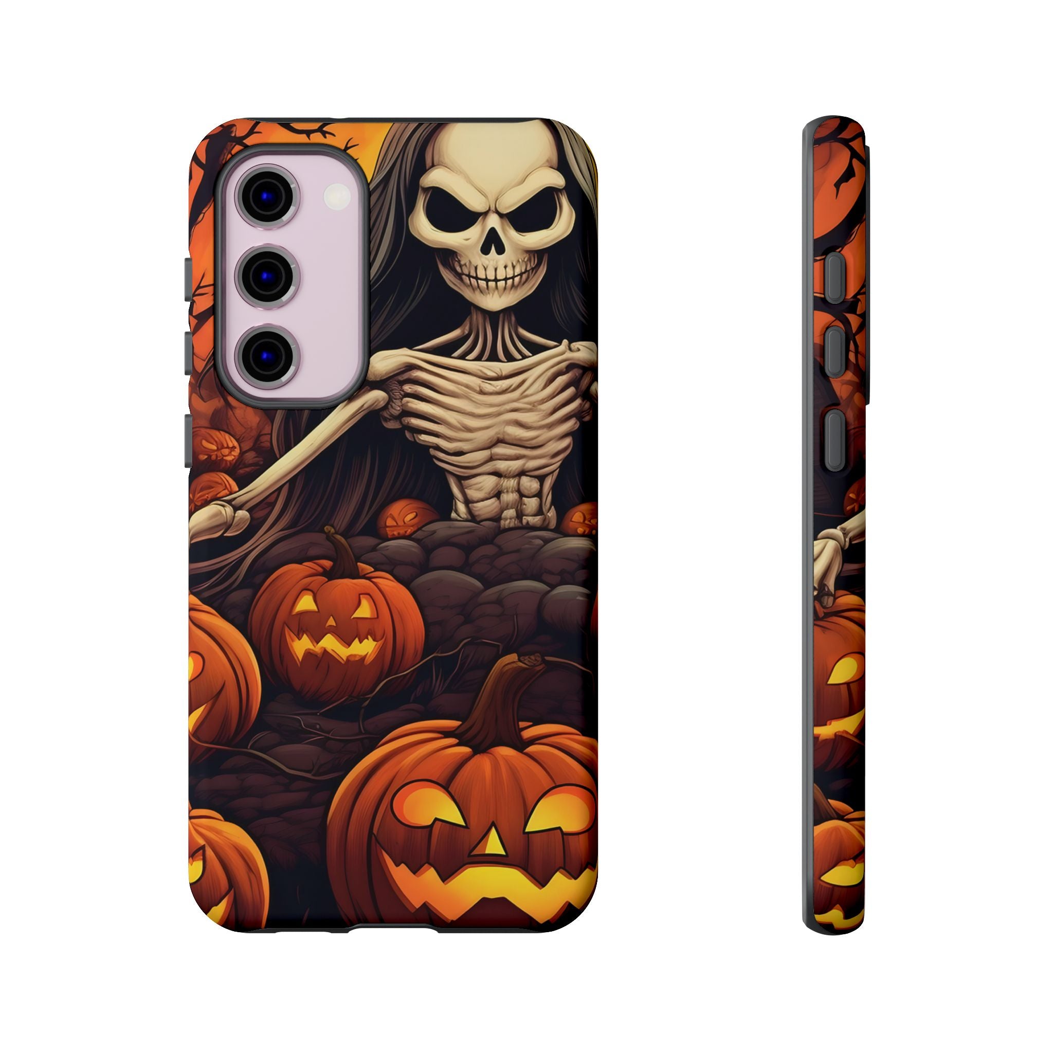 Spooky Skeleton Halloween Samsung Case