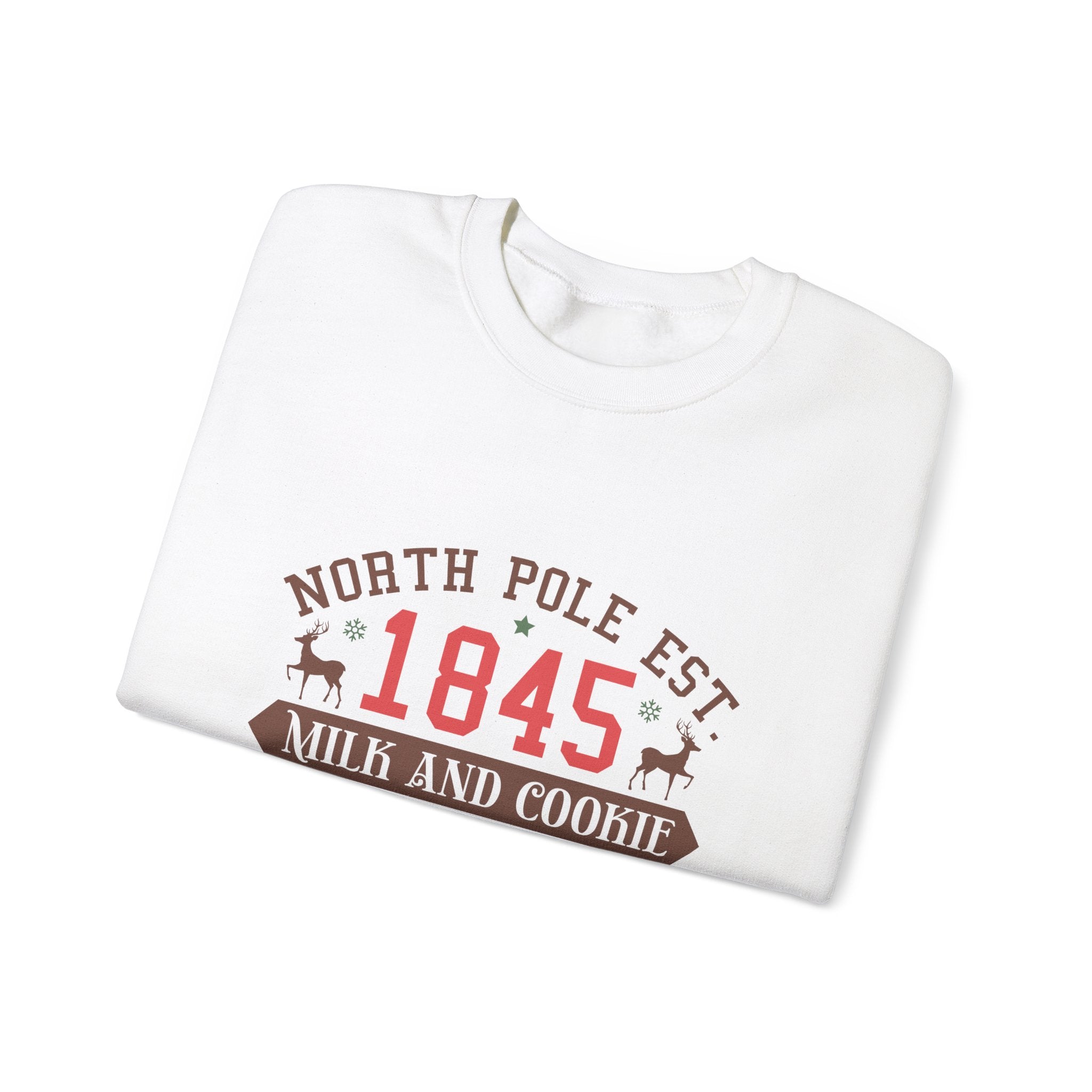 1845 North Pole Est. Christmas Sweatshirt