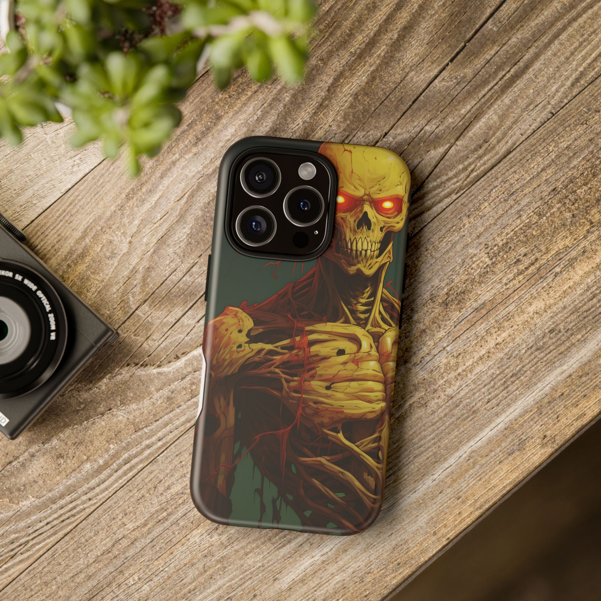 Undead Horror Hexagon iPhone Case