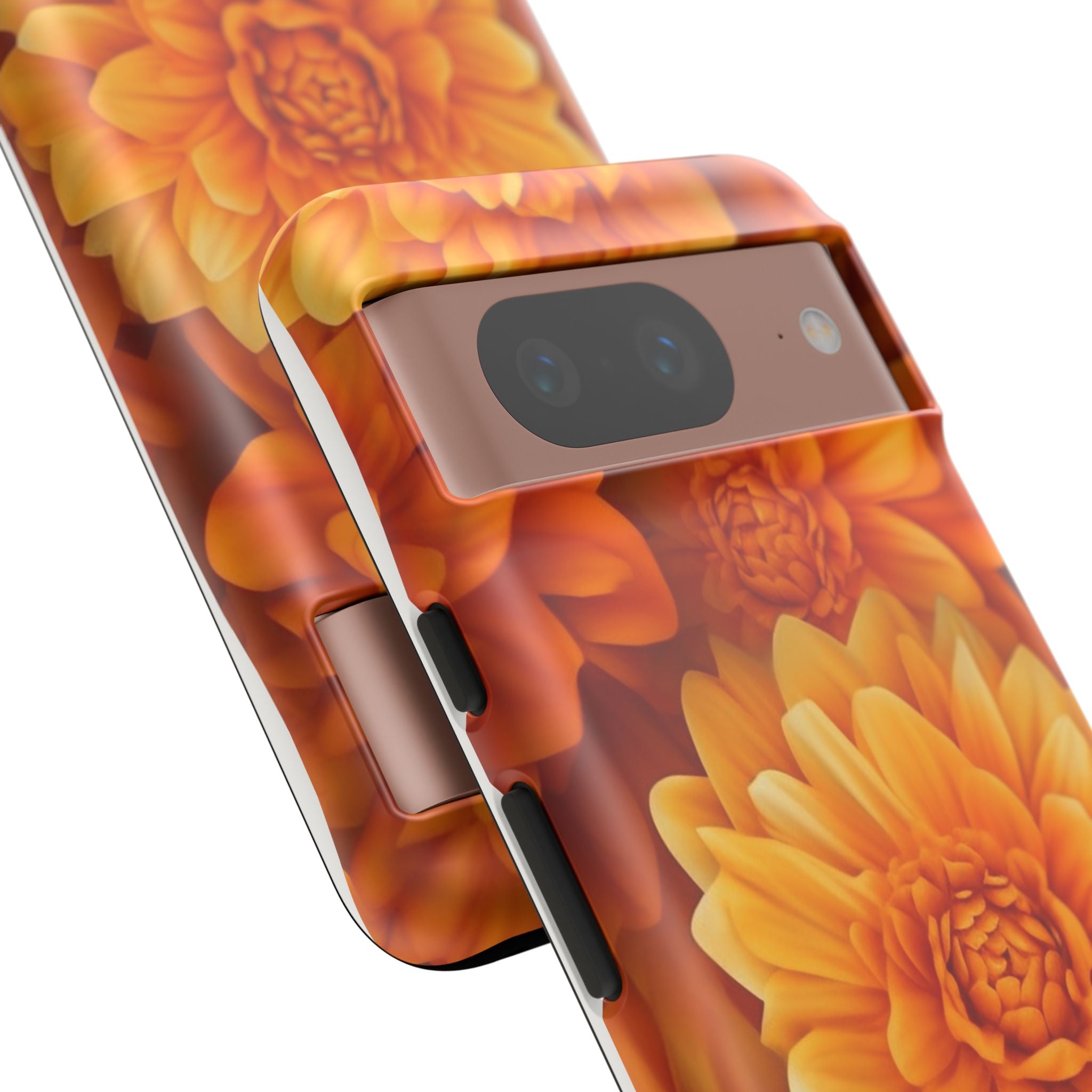 Vibrant Orange Dahlia Google Google Pixel Case (All Models)