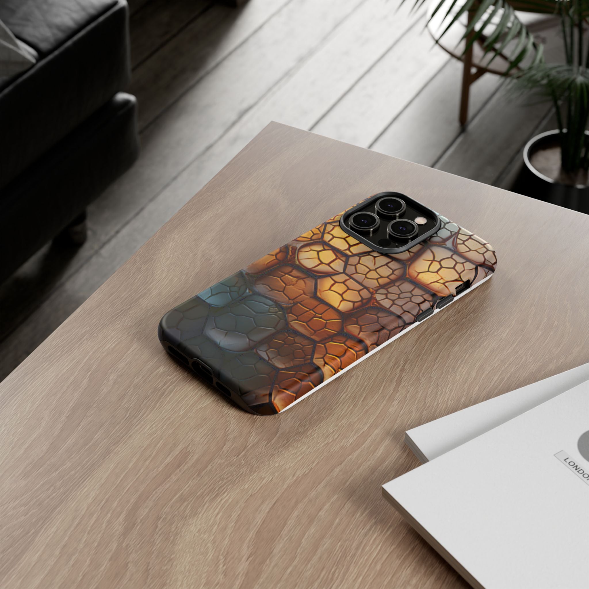 Honeycomb iPhone Case: Abstract Art