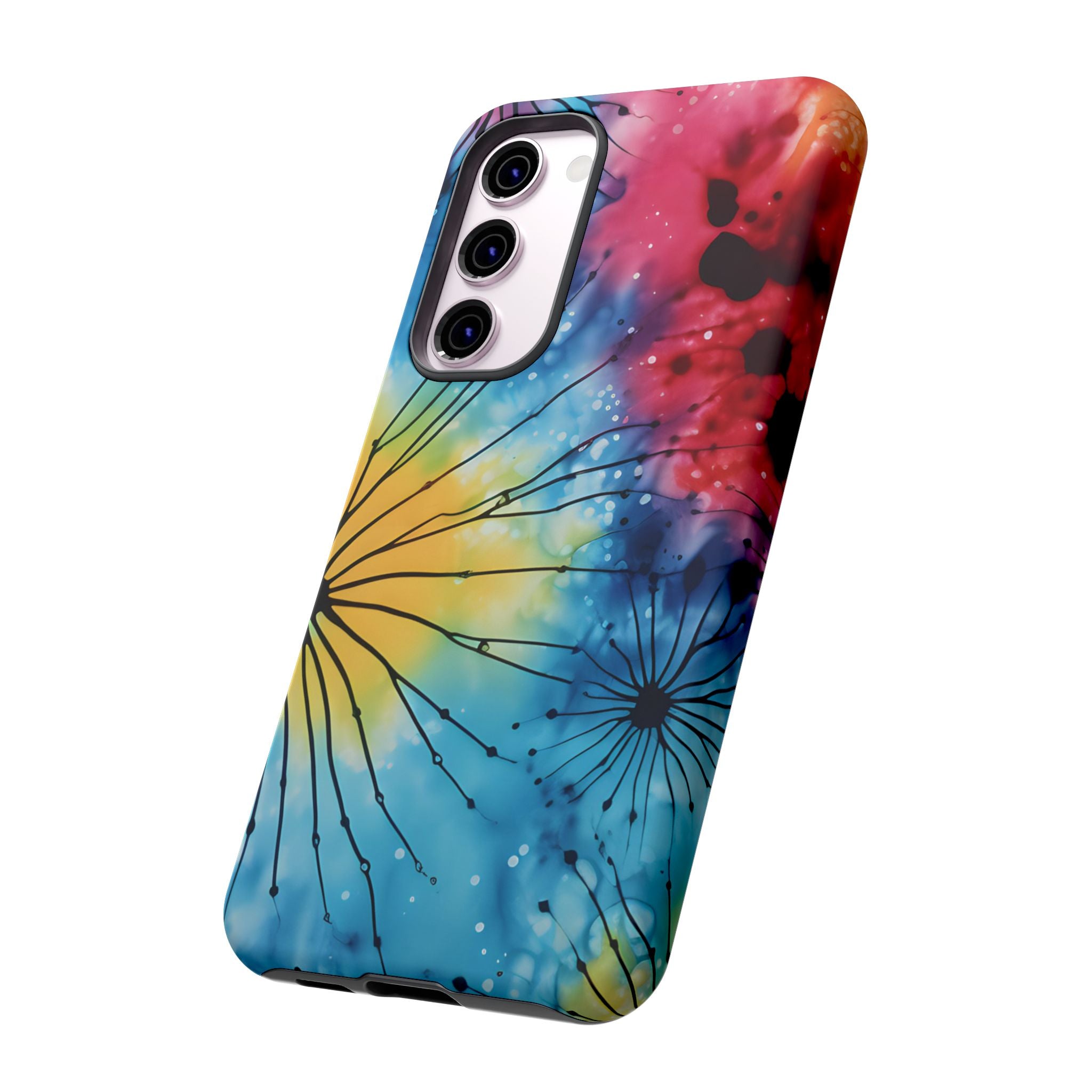 Cosmic Bloom Abstract Samsung Case