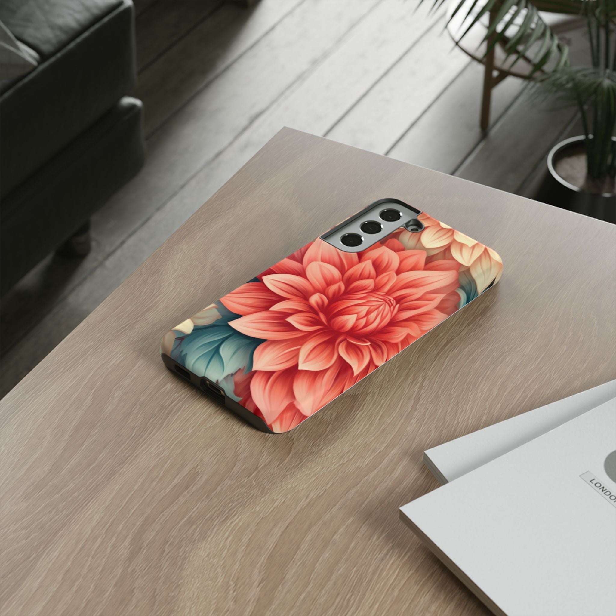 Dahlia Bloom Samsung Phone Case