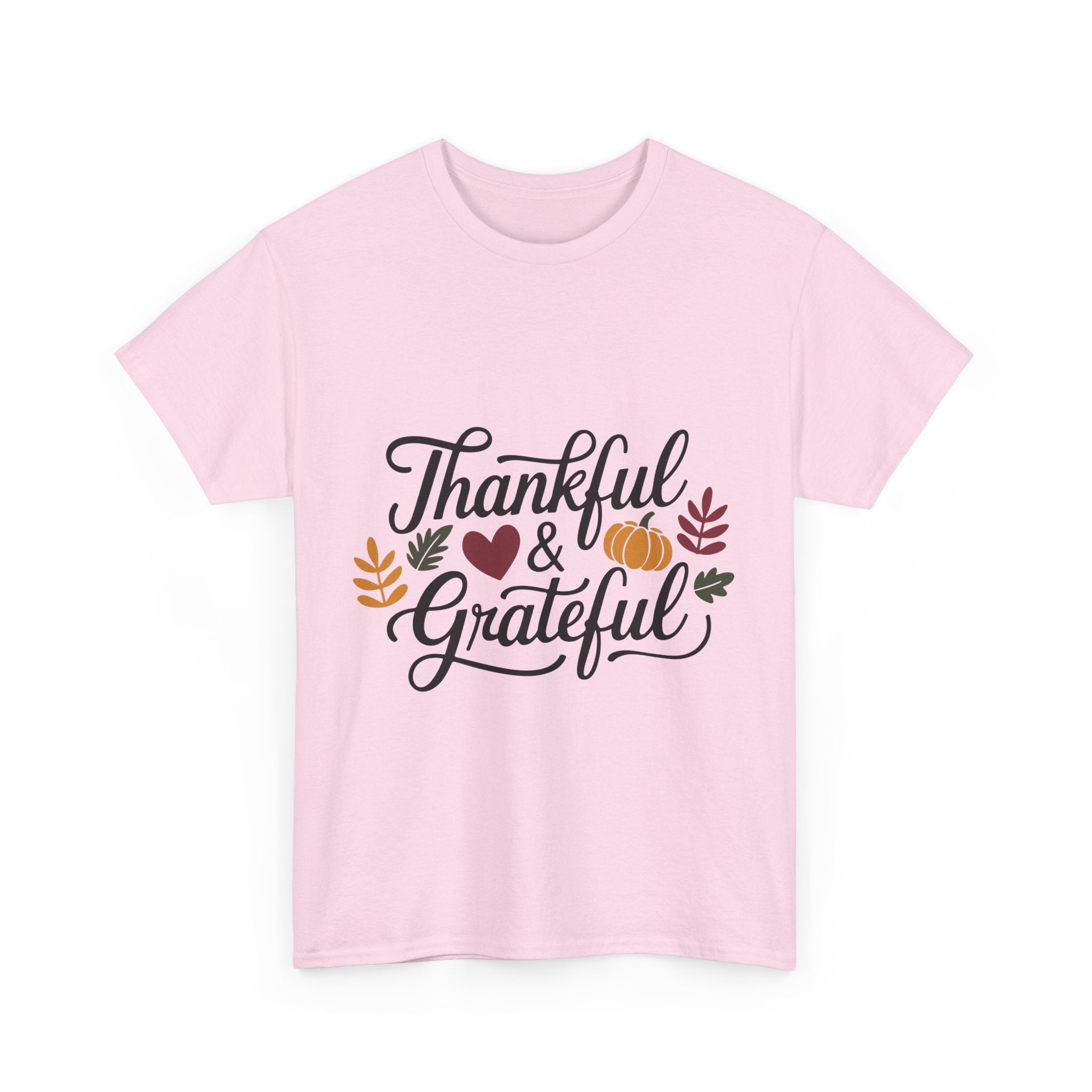 Thankful & Grateful Thanksgiving Tee