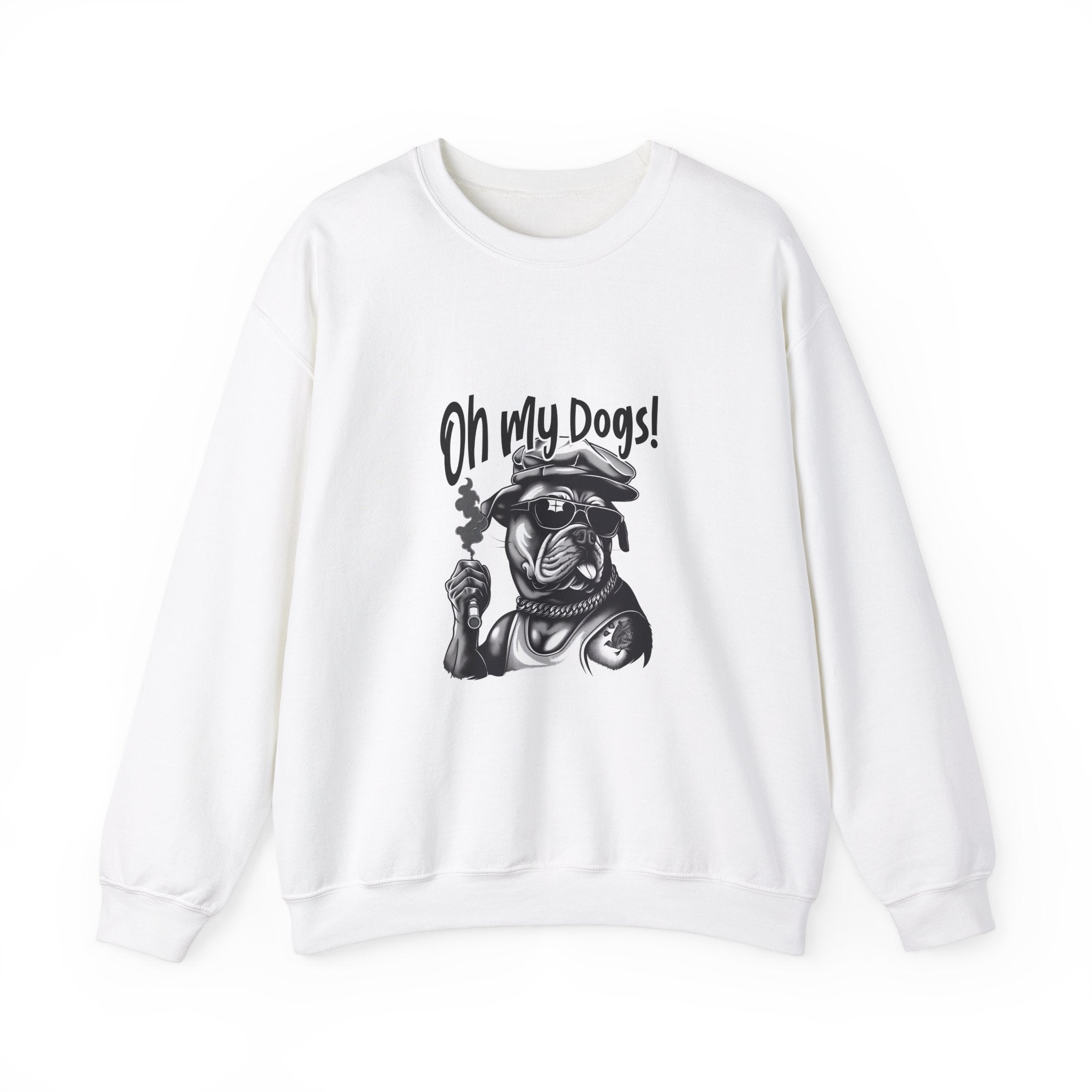 Oh My Dogs! Bulldog Gangster Sweatshirt