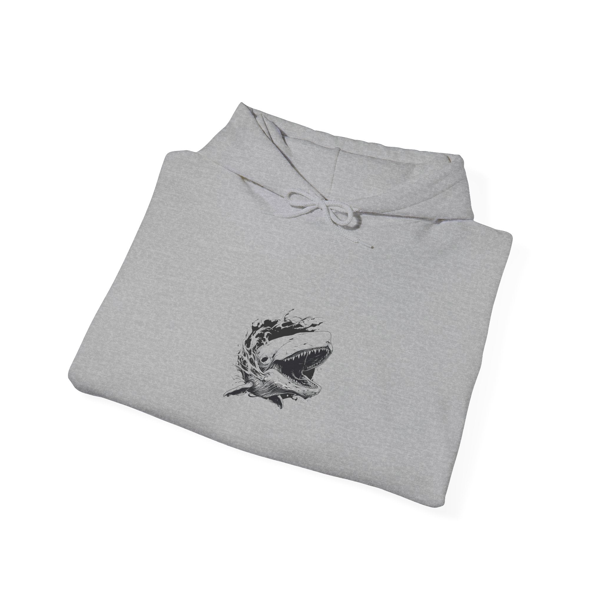 Whale Jaws Hoodie: Deep Sea Horror