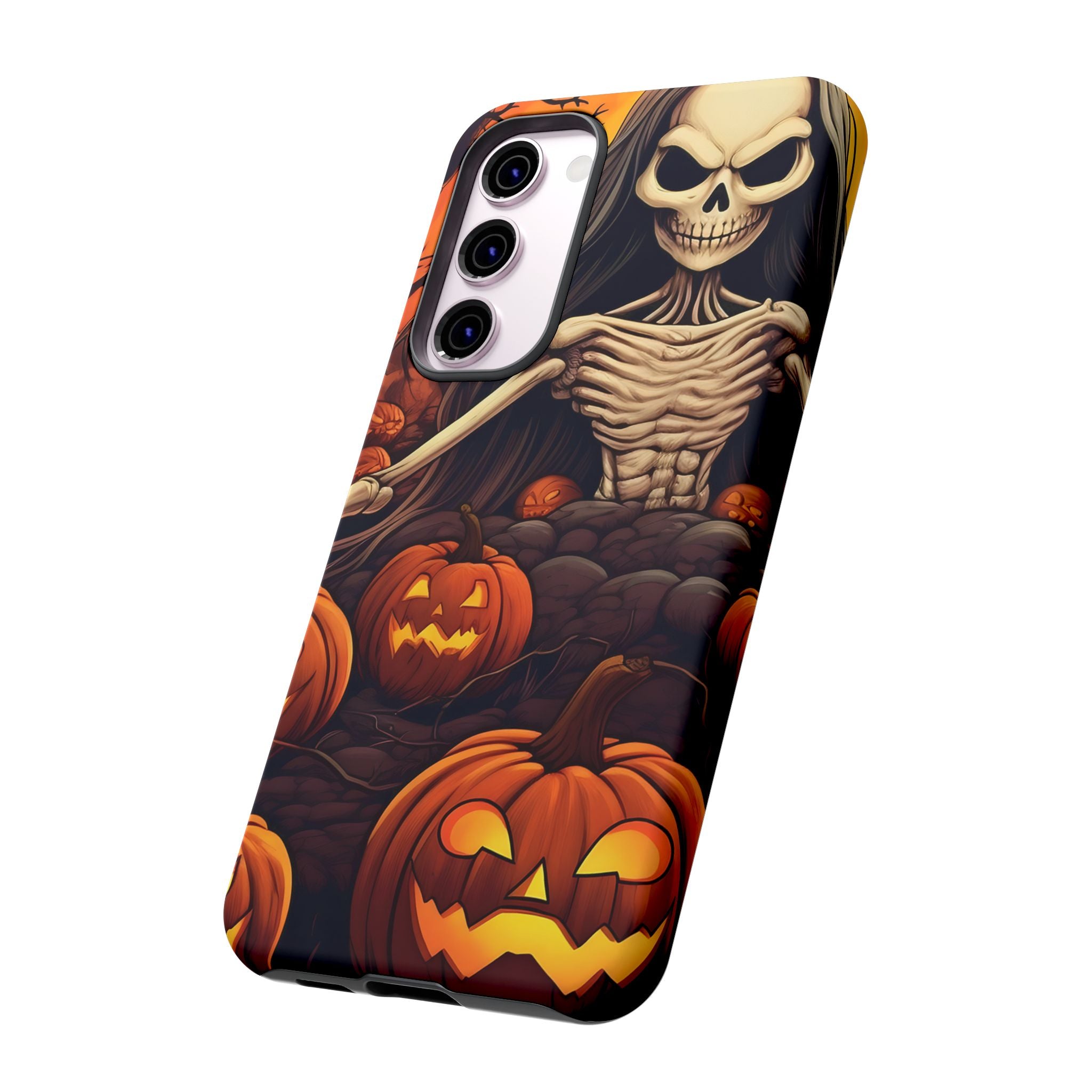 Spooky Skeleton Halloween Samsung Case