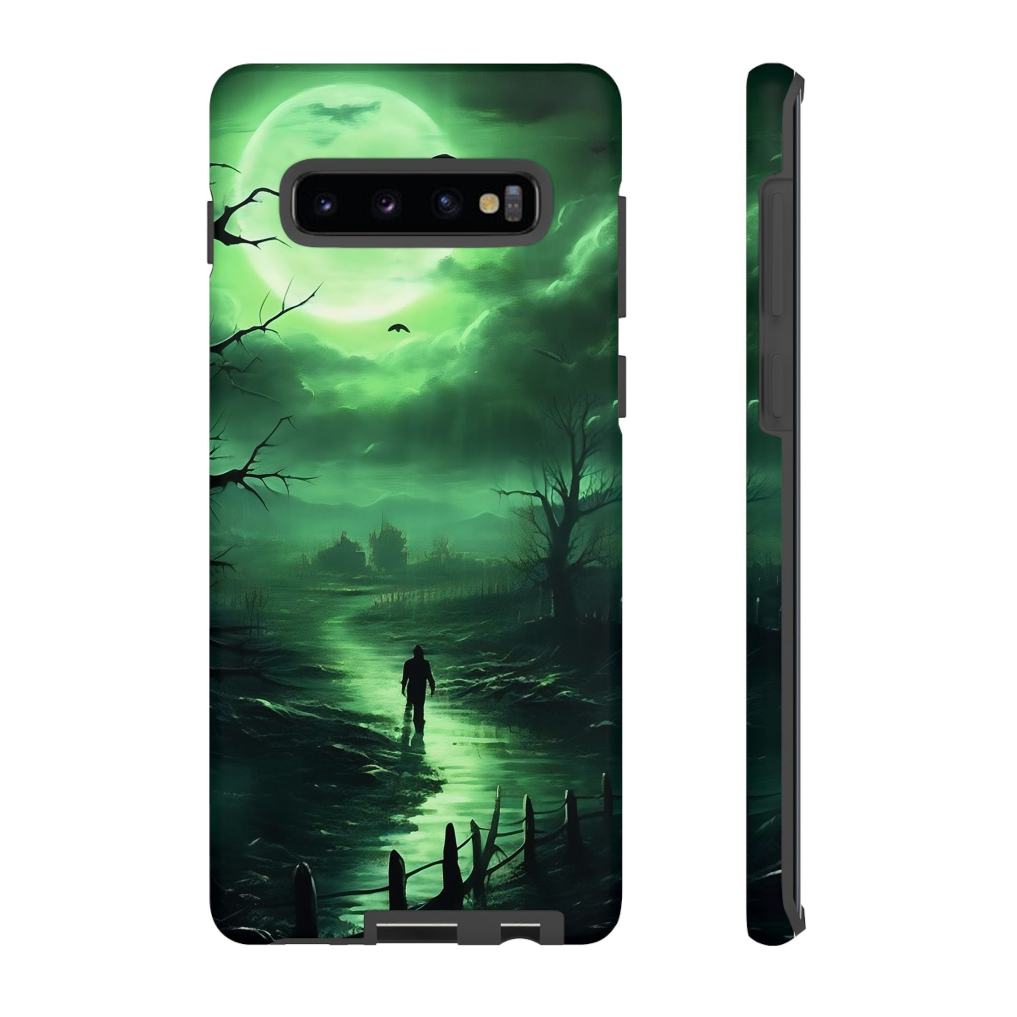 Eerie Swamp Moon Samsung Case