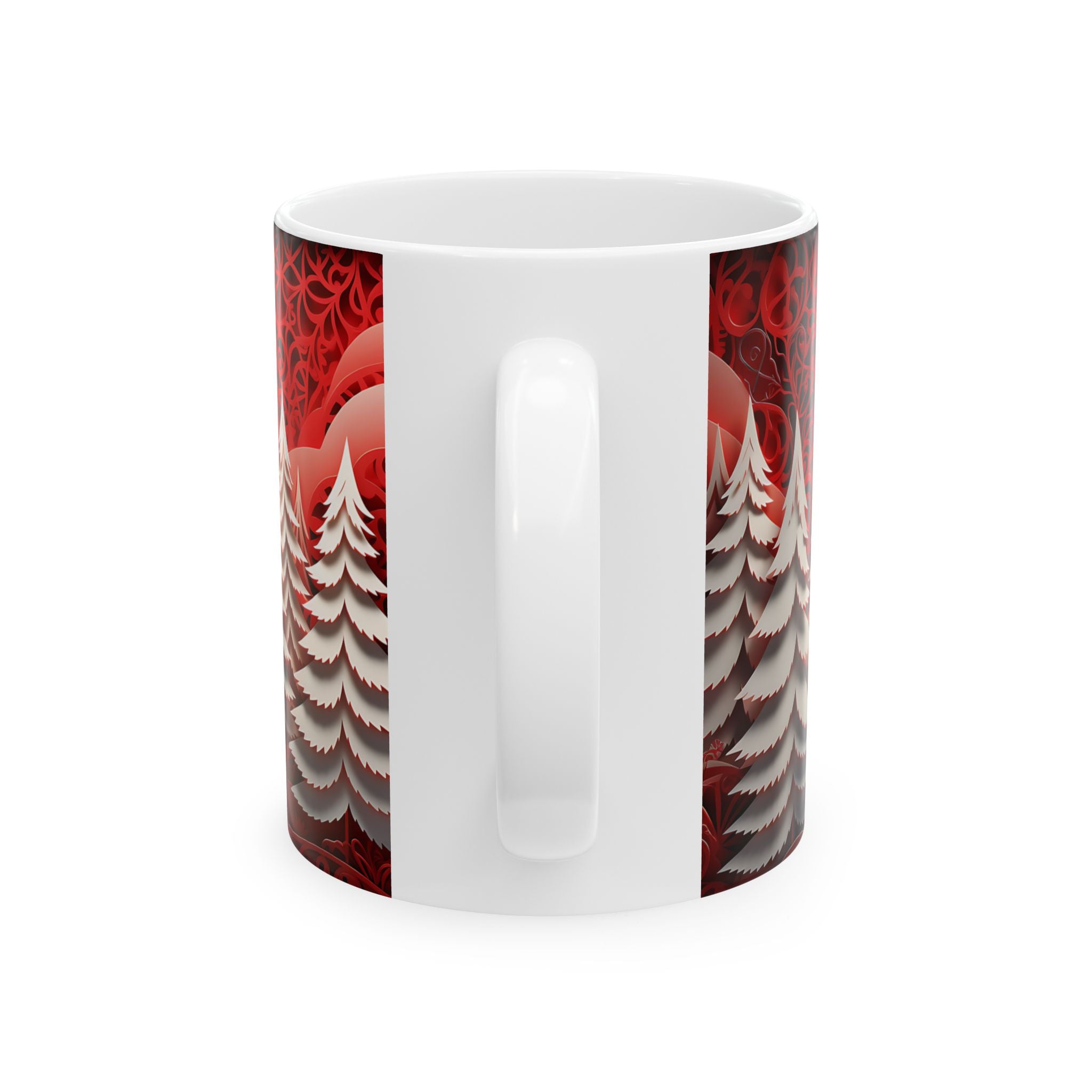 Winter Wonderland Papercut Mug