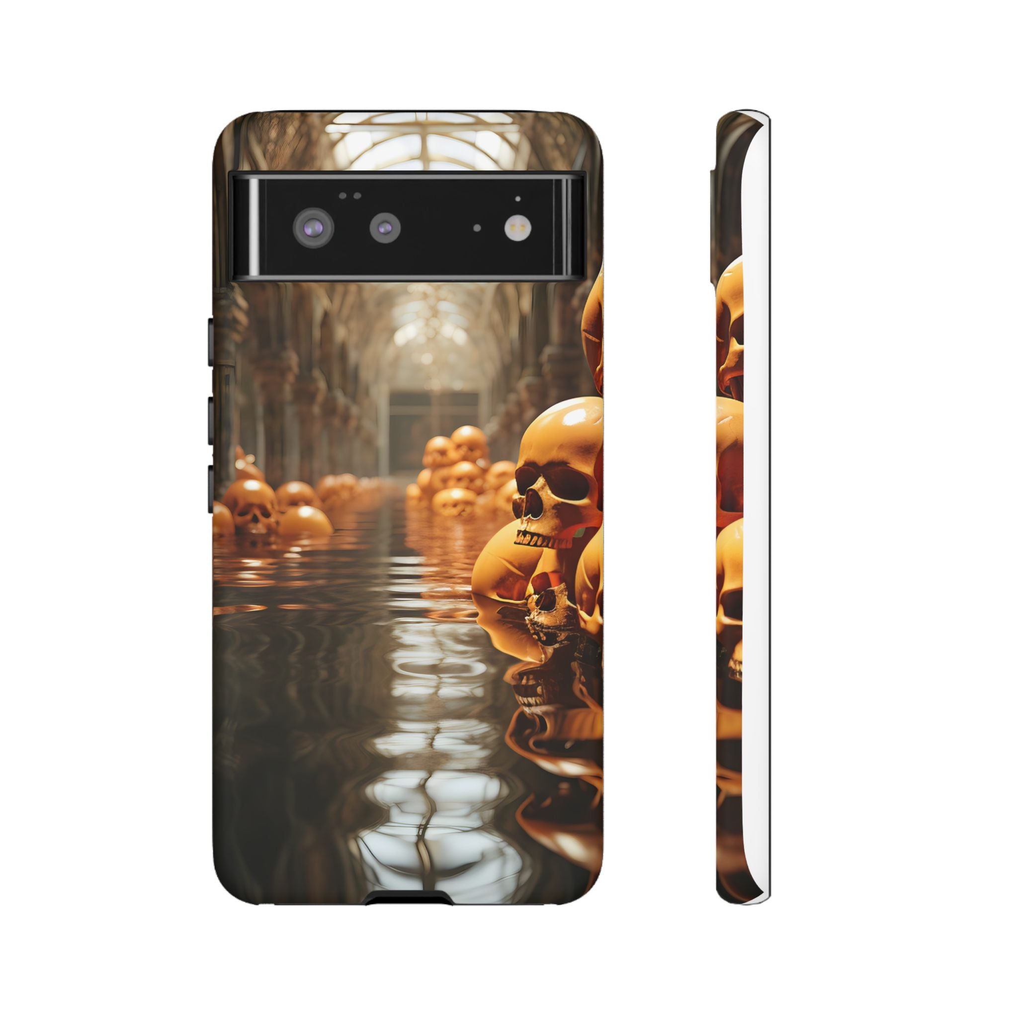 Gothic Skull Water Google Pixel Case (All Models)