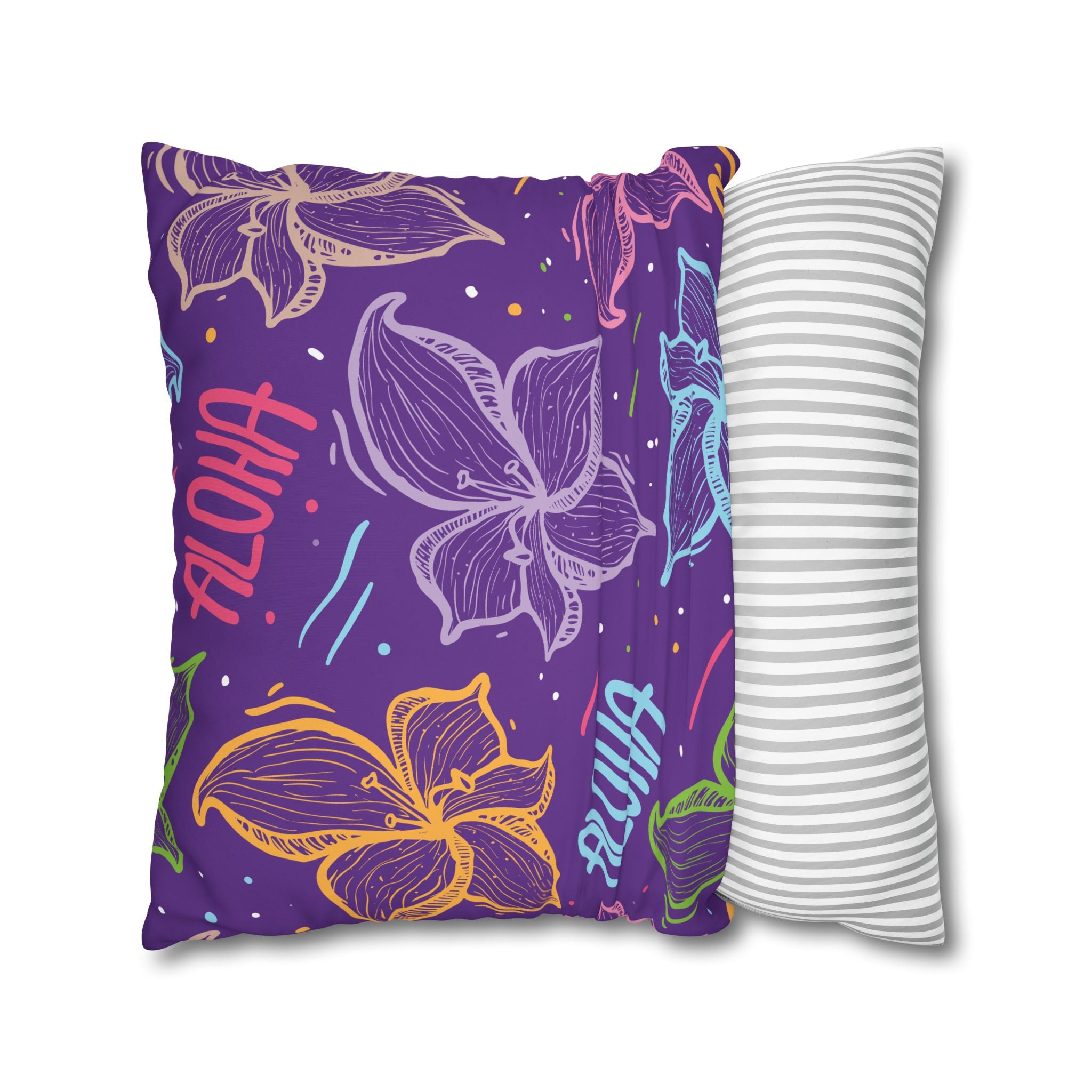 Aloha Lily Pillowcase - Tropical Floral