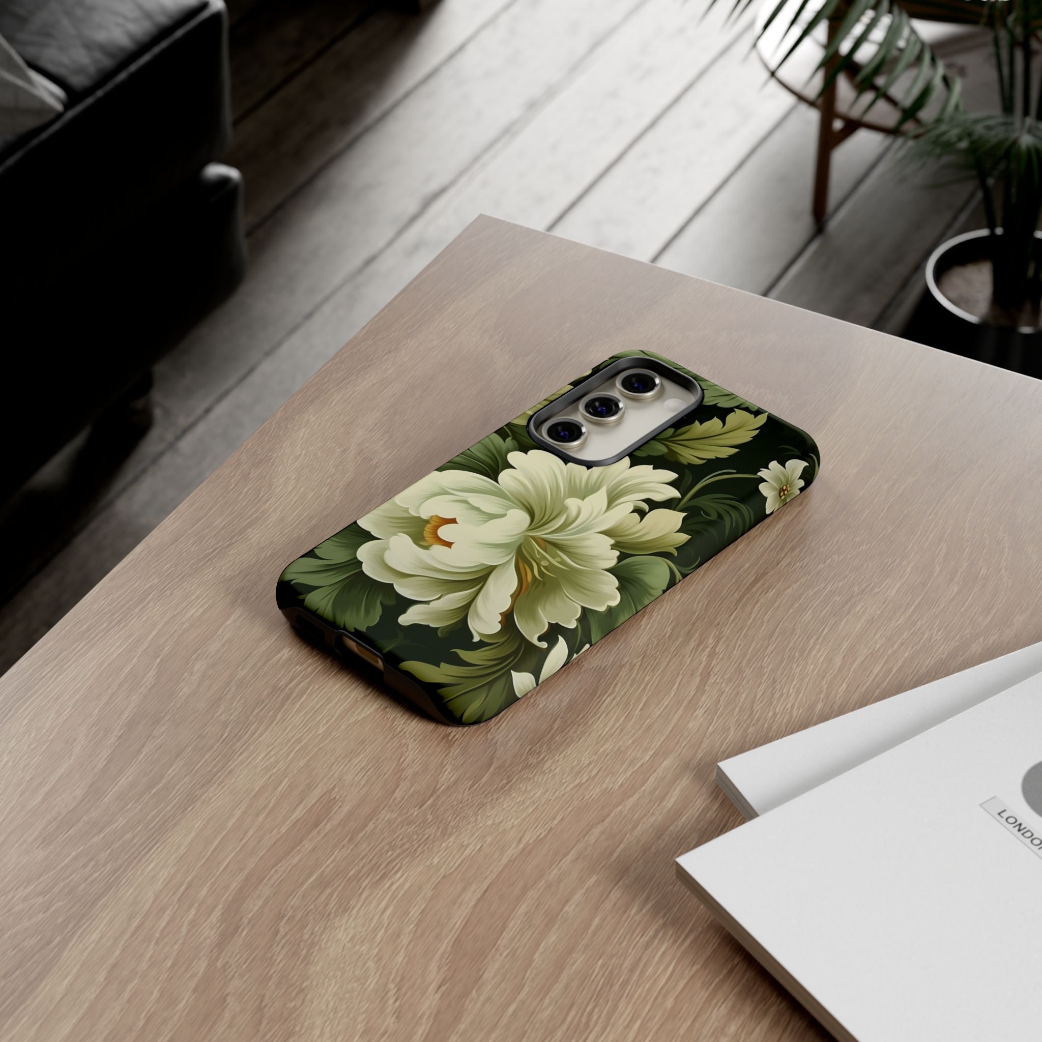 Opulent Floral Samsung Case - Dark Green