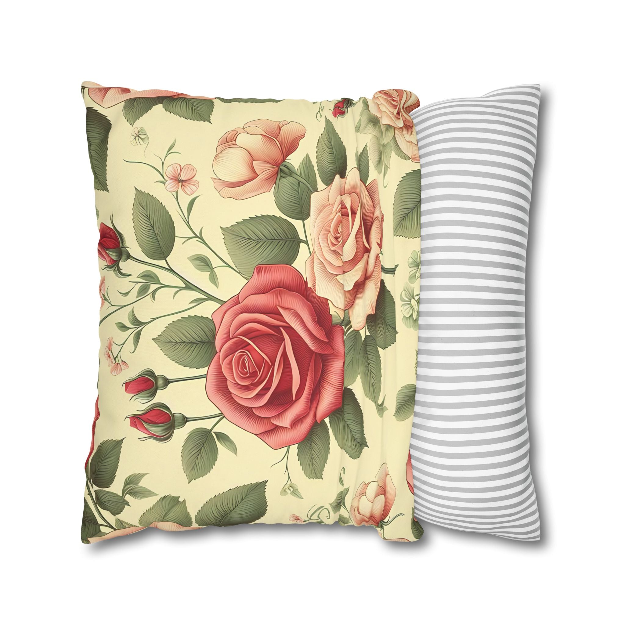 Vintage Rose Pillowcase - Floral Charm