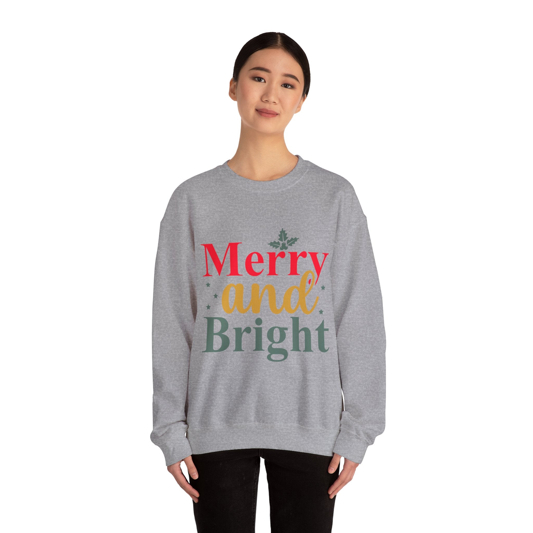 Merry & Bright Christmas Sweatshirt