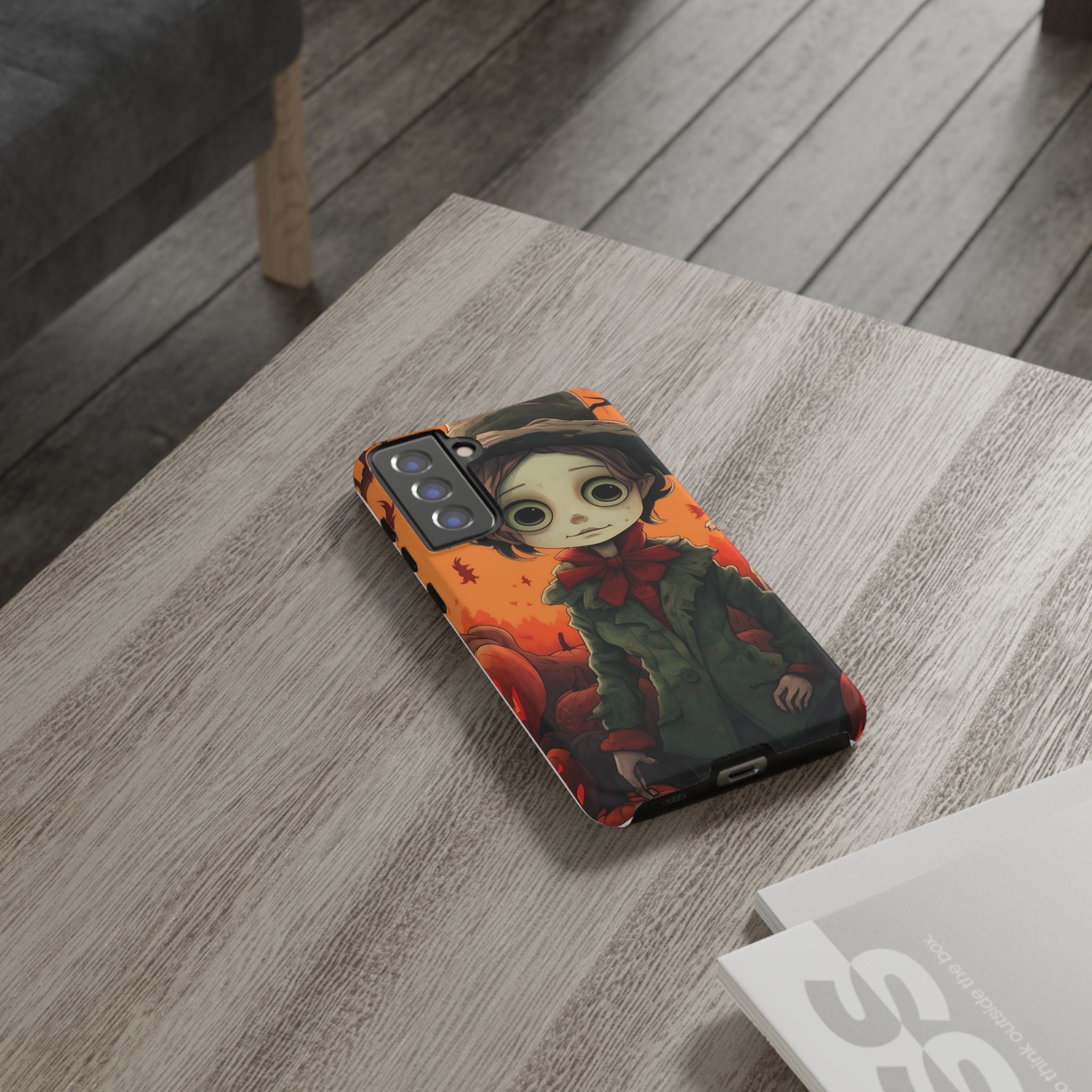 Spooky Autumn Child Samsung Case