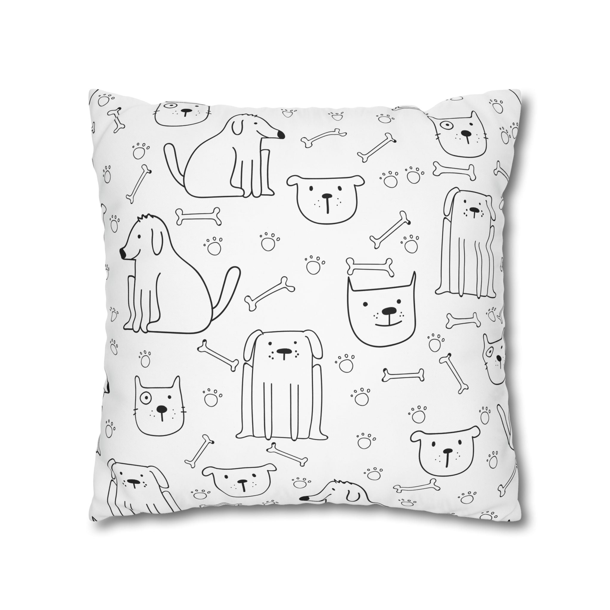 Cute Pets Pillowcase - Dogs & Cats