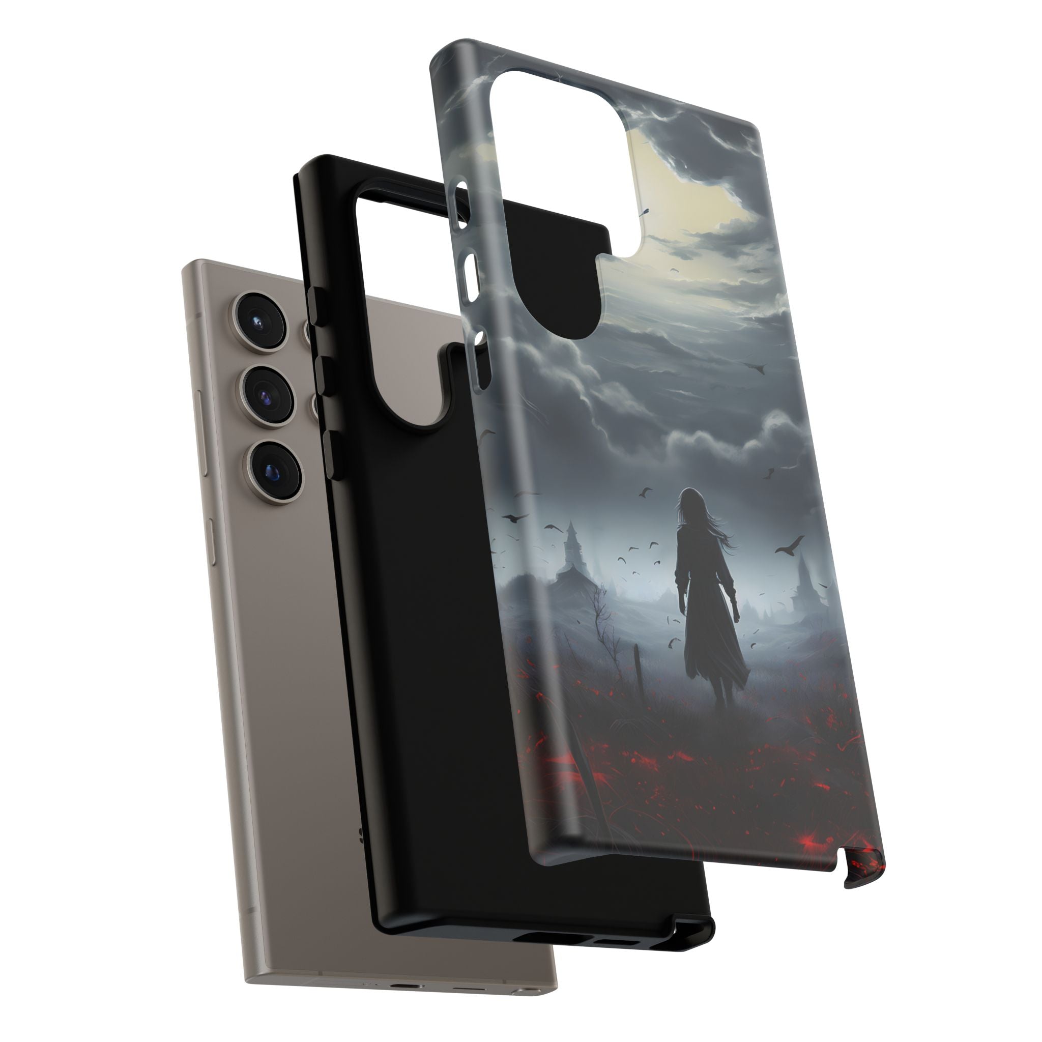 Brooding Sky Silhouette Samsung Case