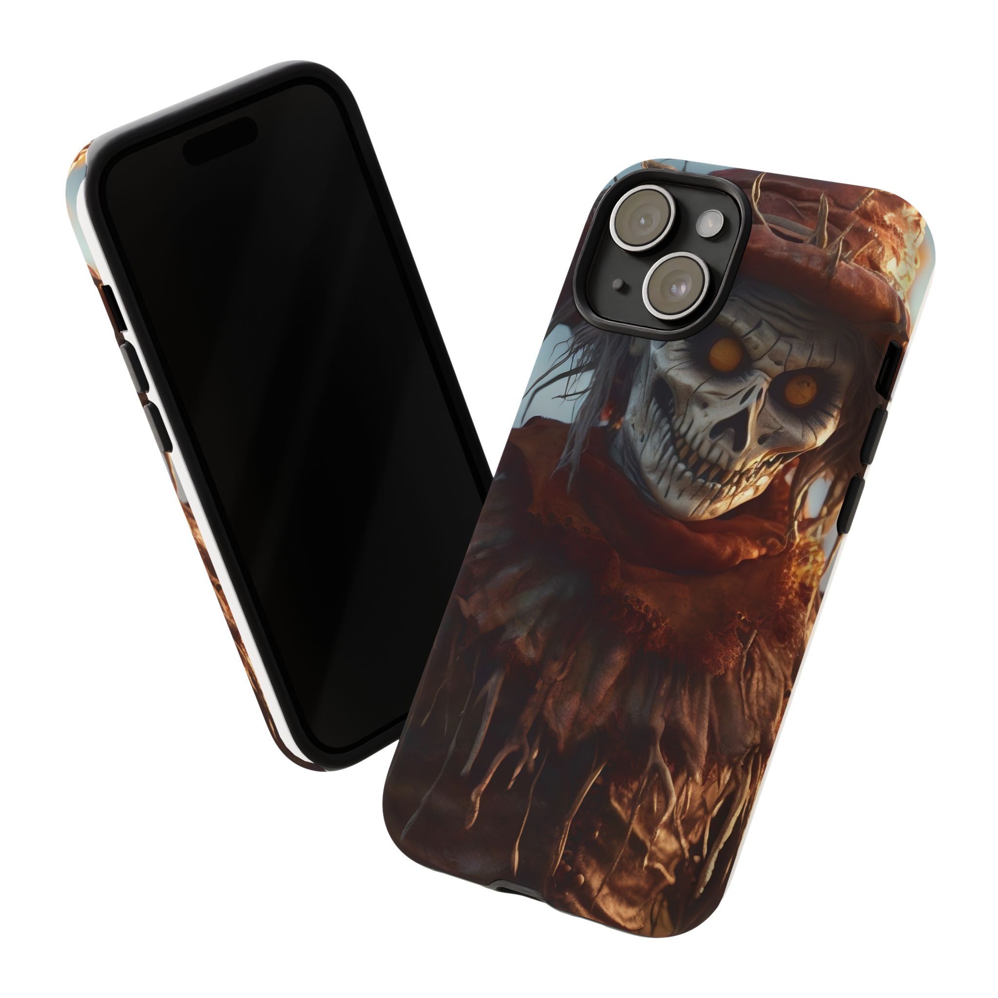 Creepy Scarecrow Hexagon iPhone Case