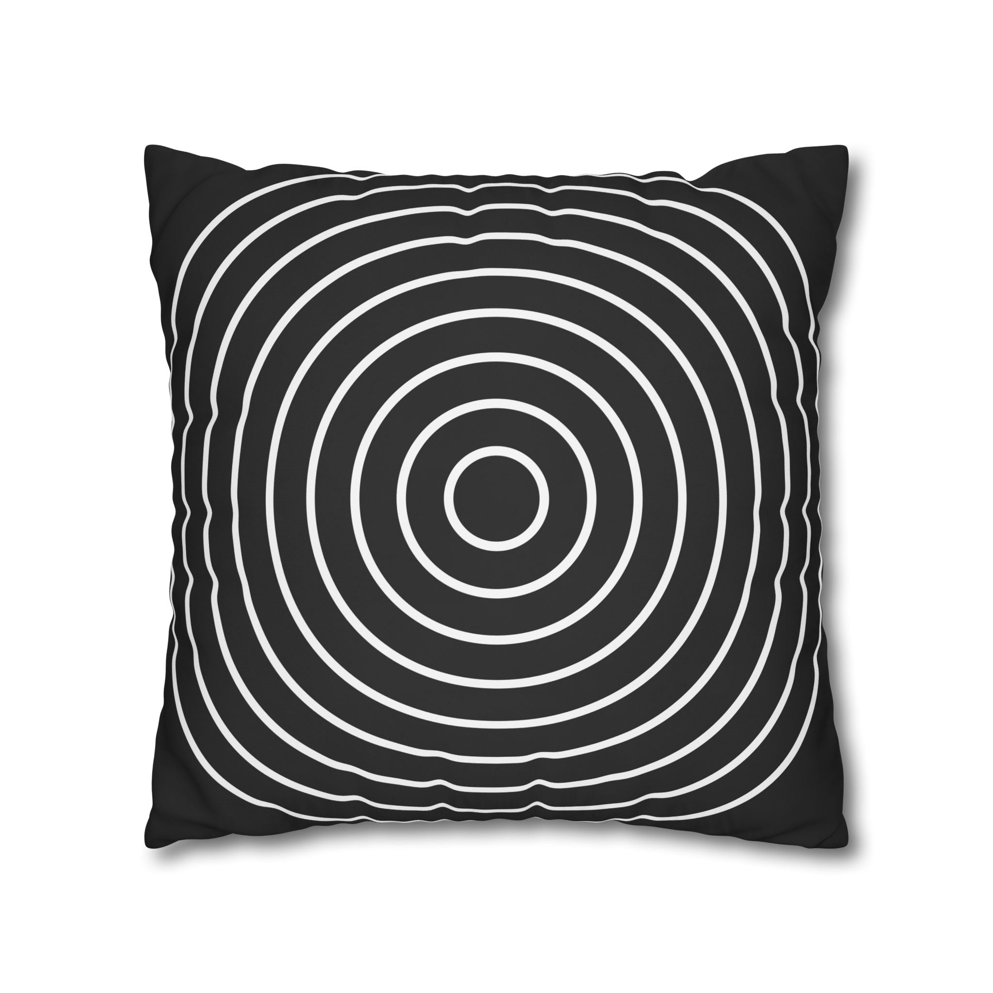 Concentric Circles Hypnotic Pillowcase