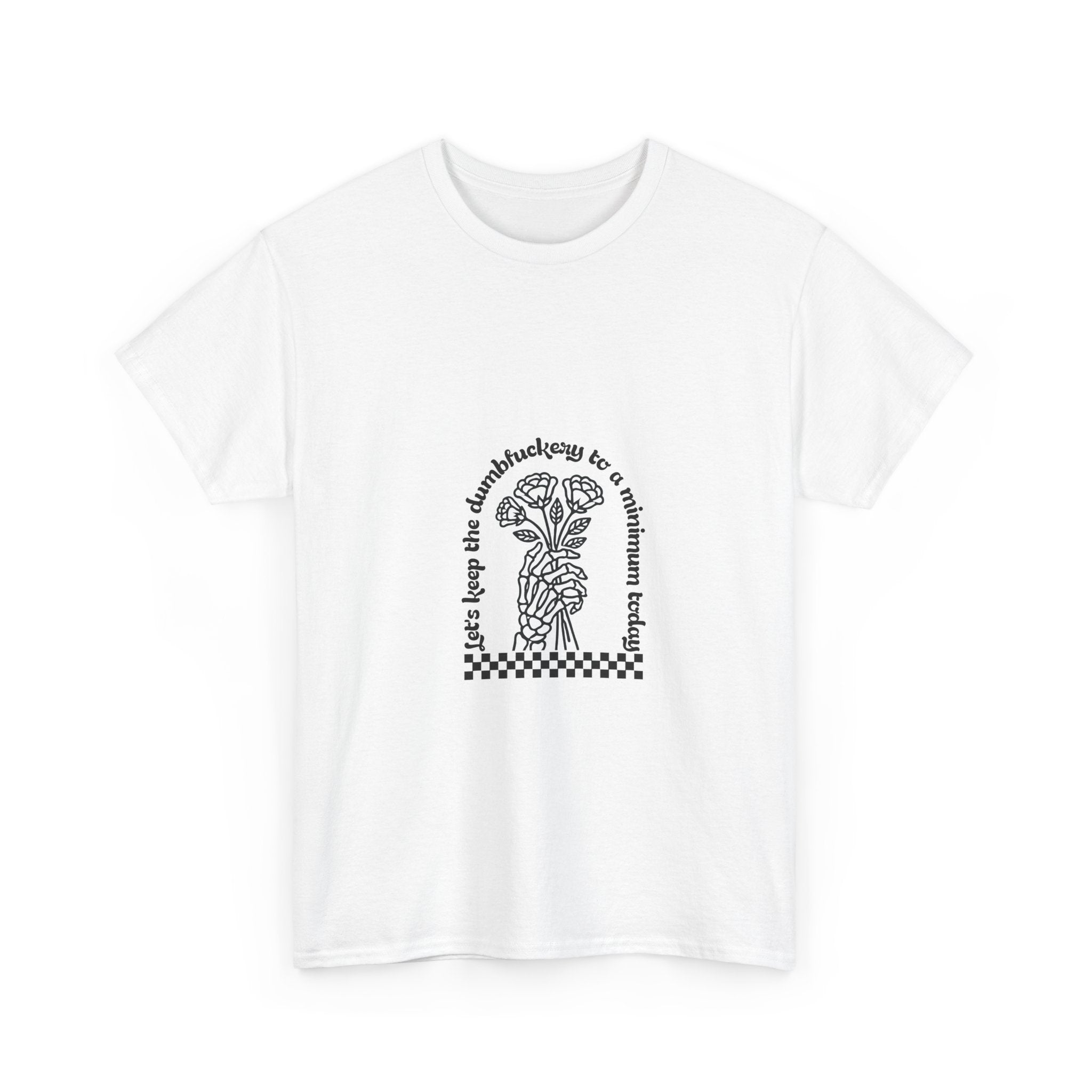 Skeletal Rose Tattoo T-Shirt - Keep it Minimal