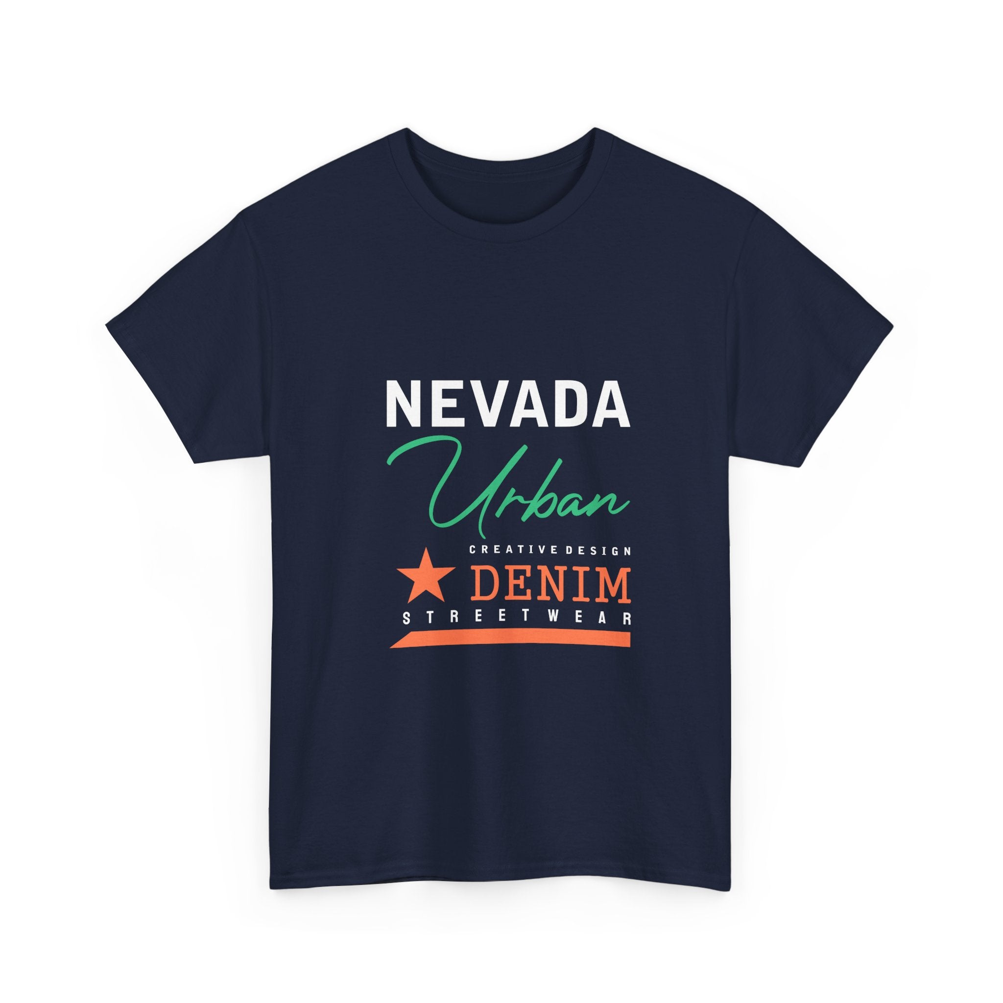 Nevada Urban Denim Streetwear T-Shirt