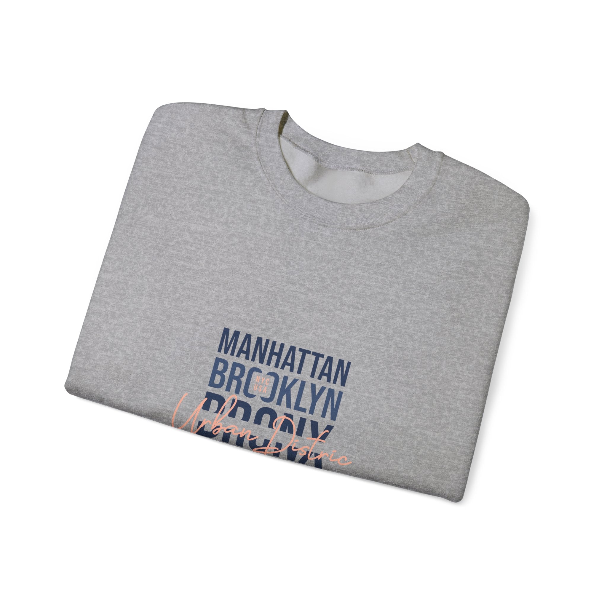 NYC Boroughs Sweatshirt - Manhattan to Staten Island