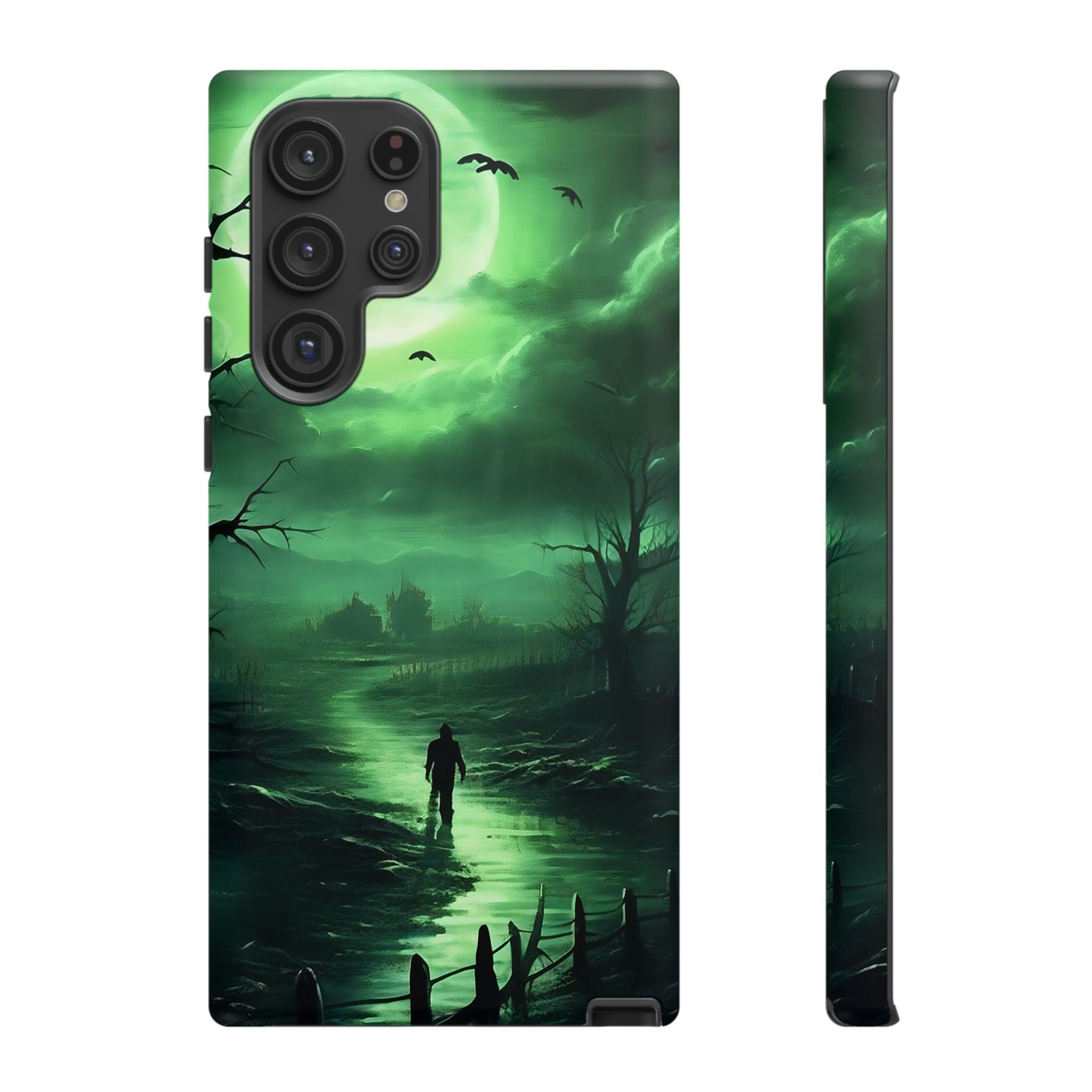 Eerie Swamp Moon Samsung Case