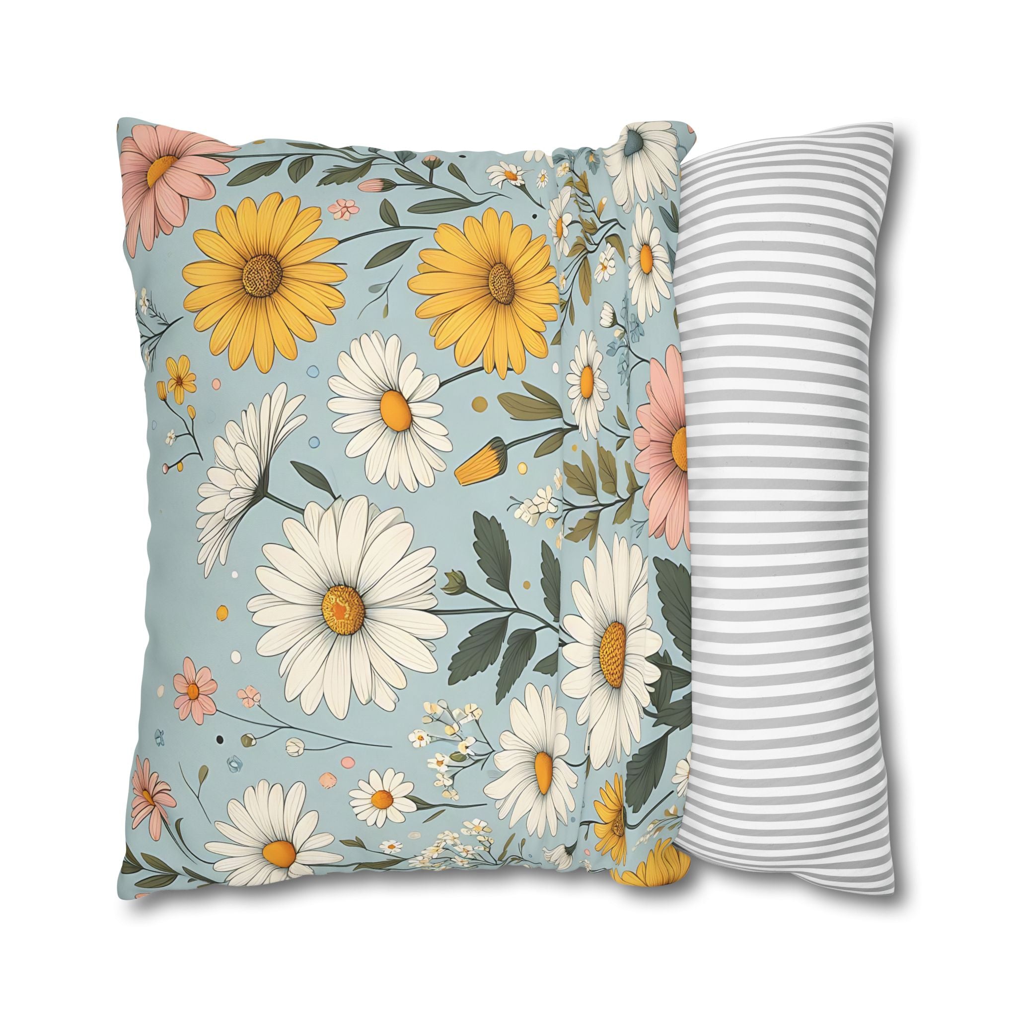 Floral Daisy Pillowcase - Vintage Bloom