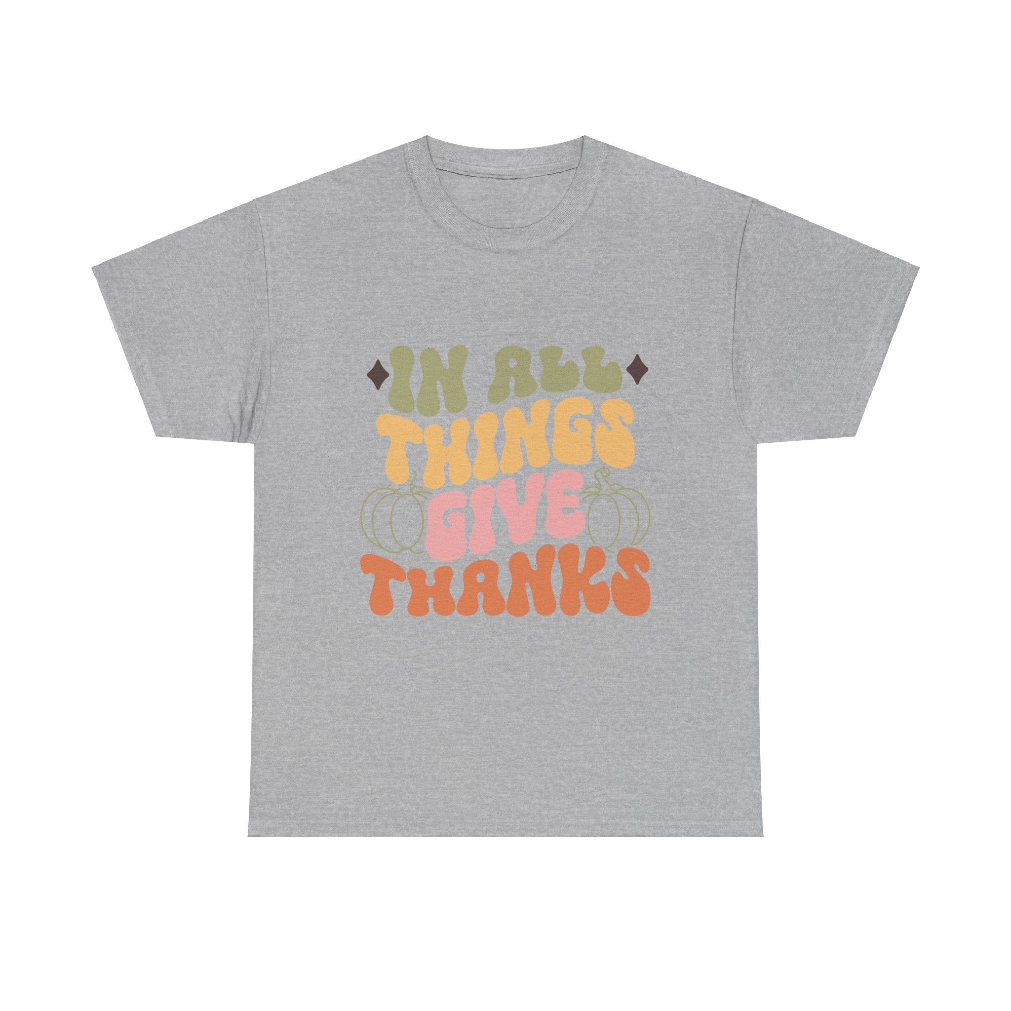 Groovy Thanksgiving: Give Thanks Tee