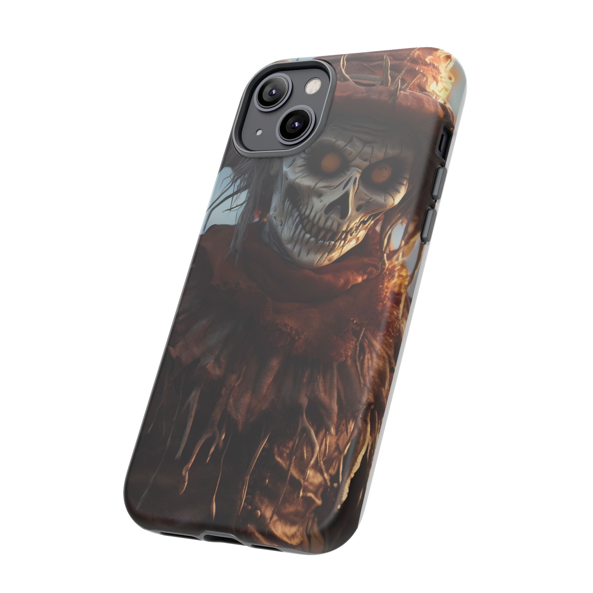 Creepy Scarecrow Hexagon iPhone Case