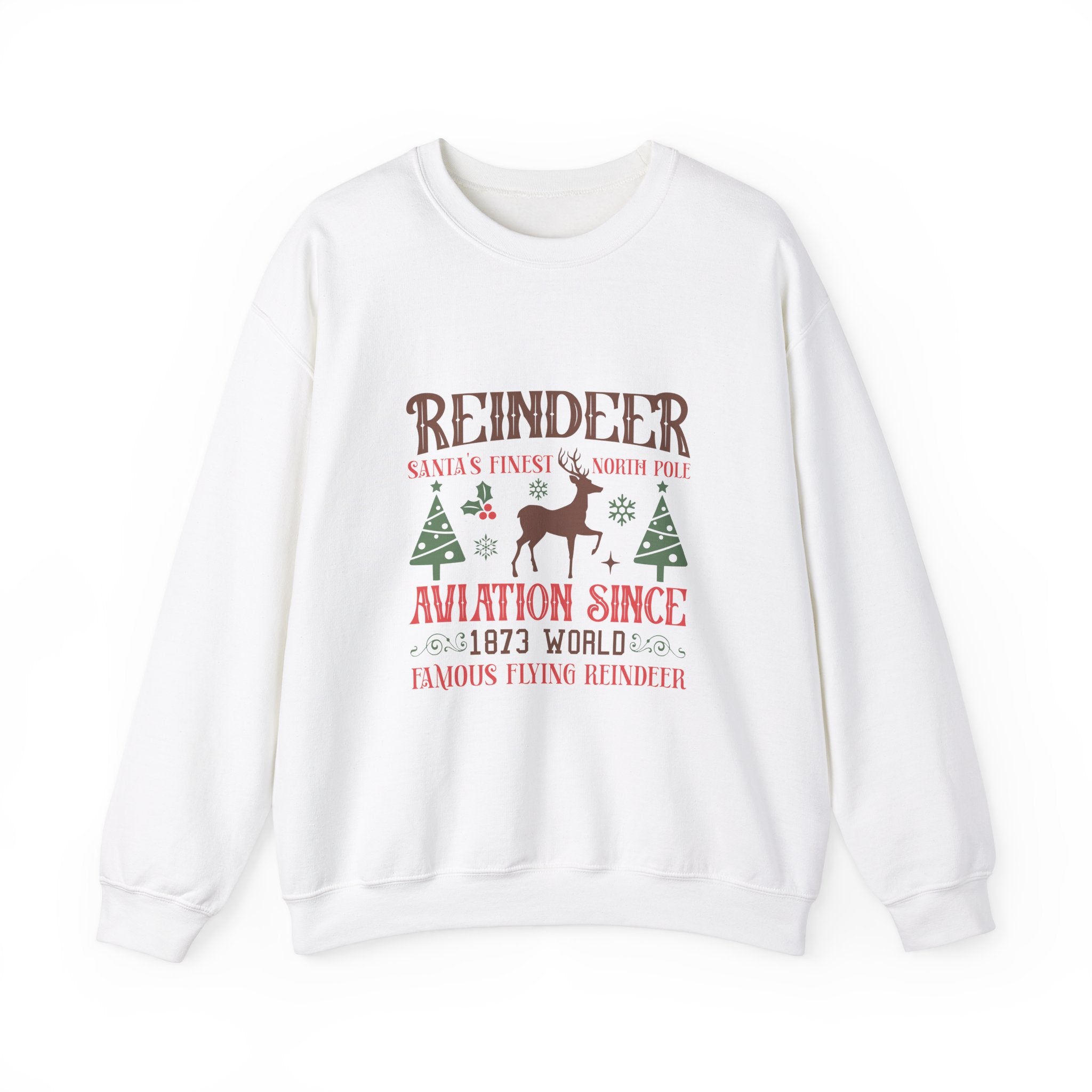 Santa's Finest Reindeer Xmas Sweatshirt