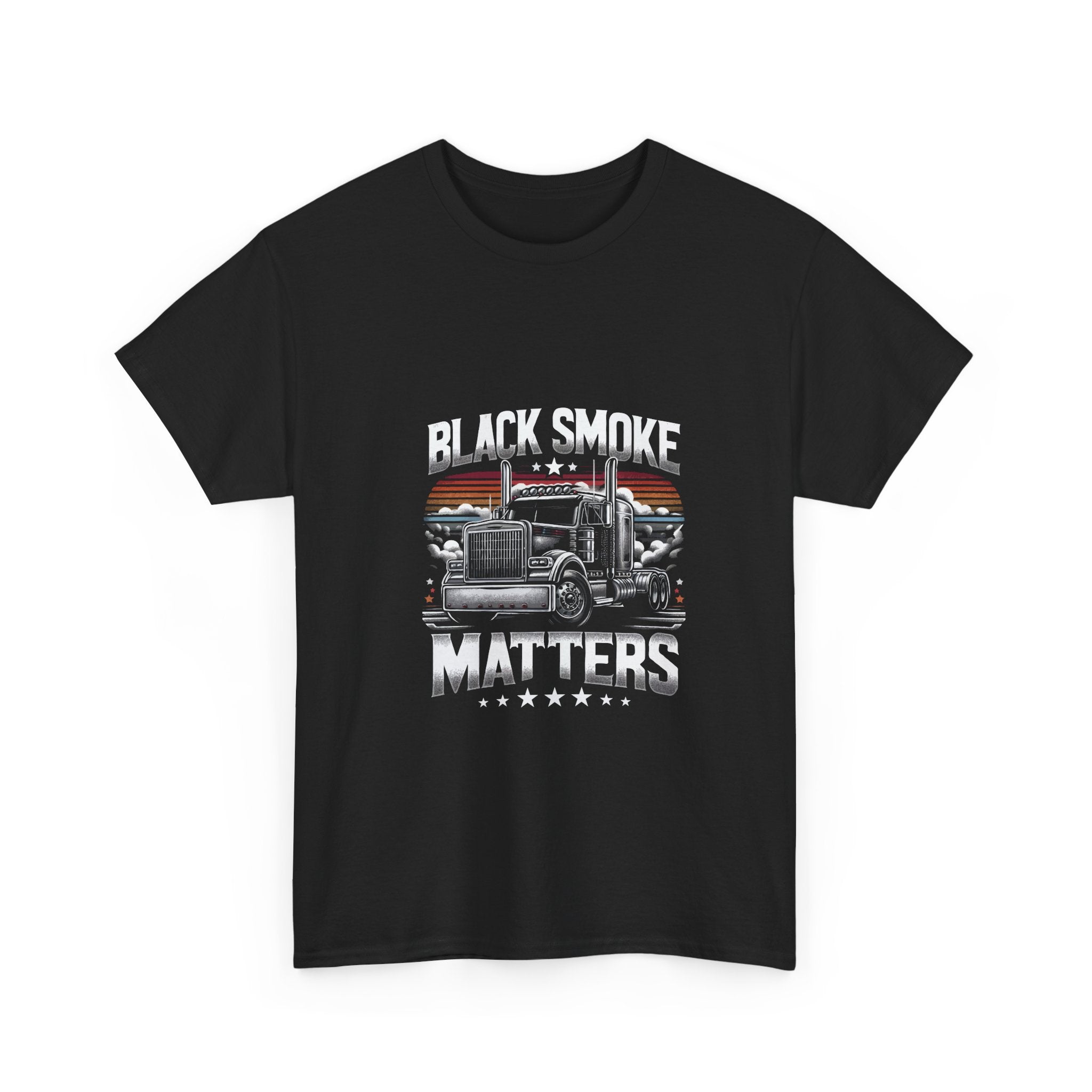 Vintage Truck Black Smoke Matters Tee