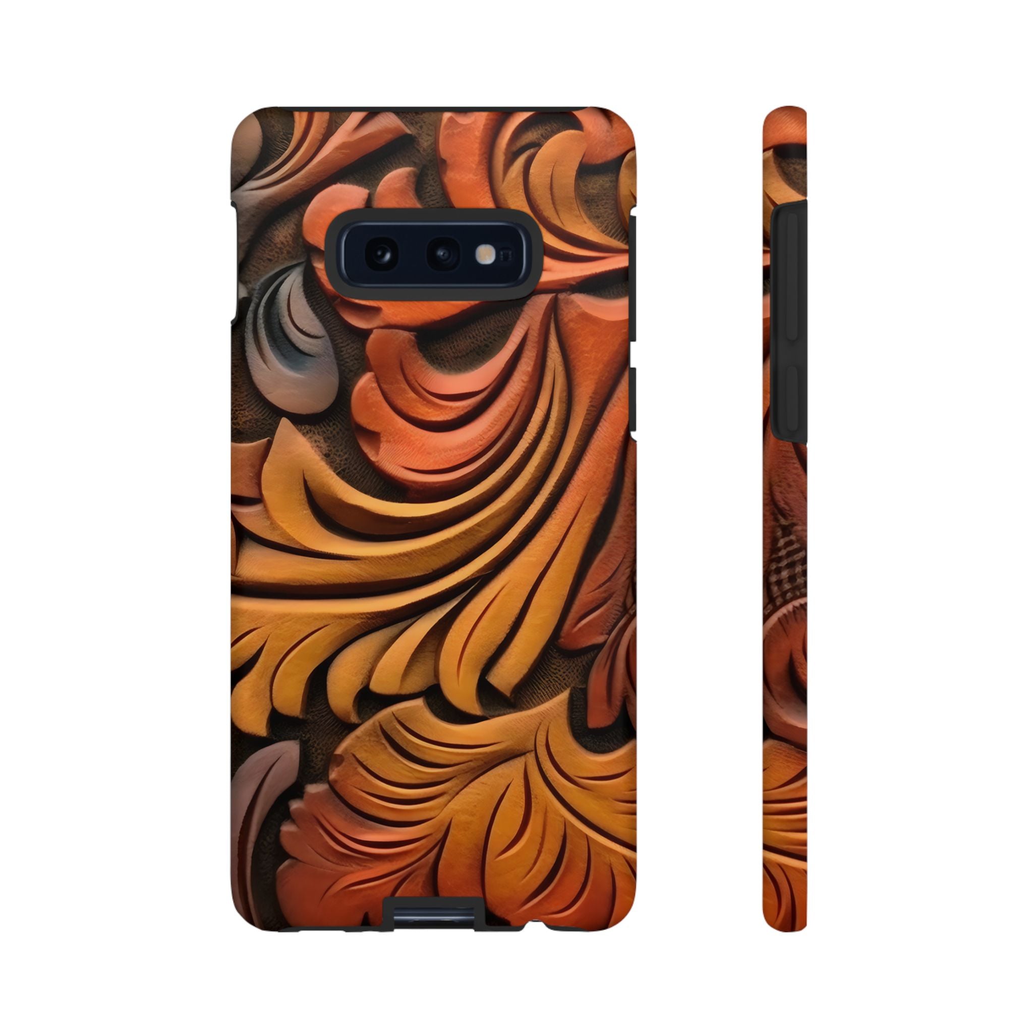 Art Nouveau Leather Samsung Case