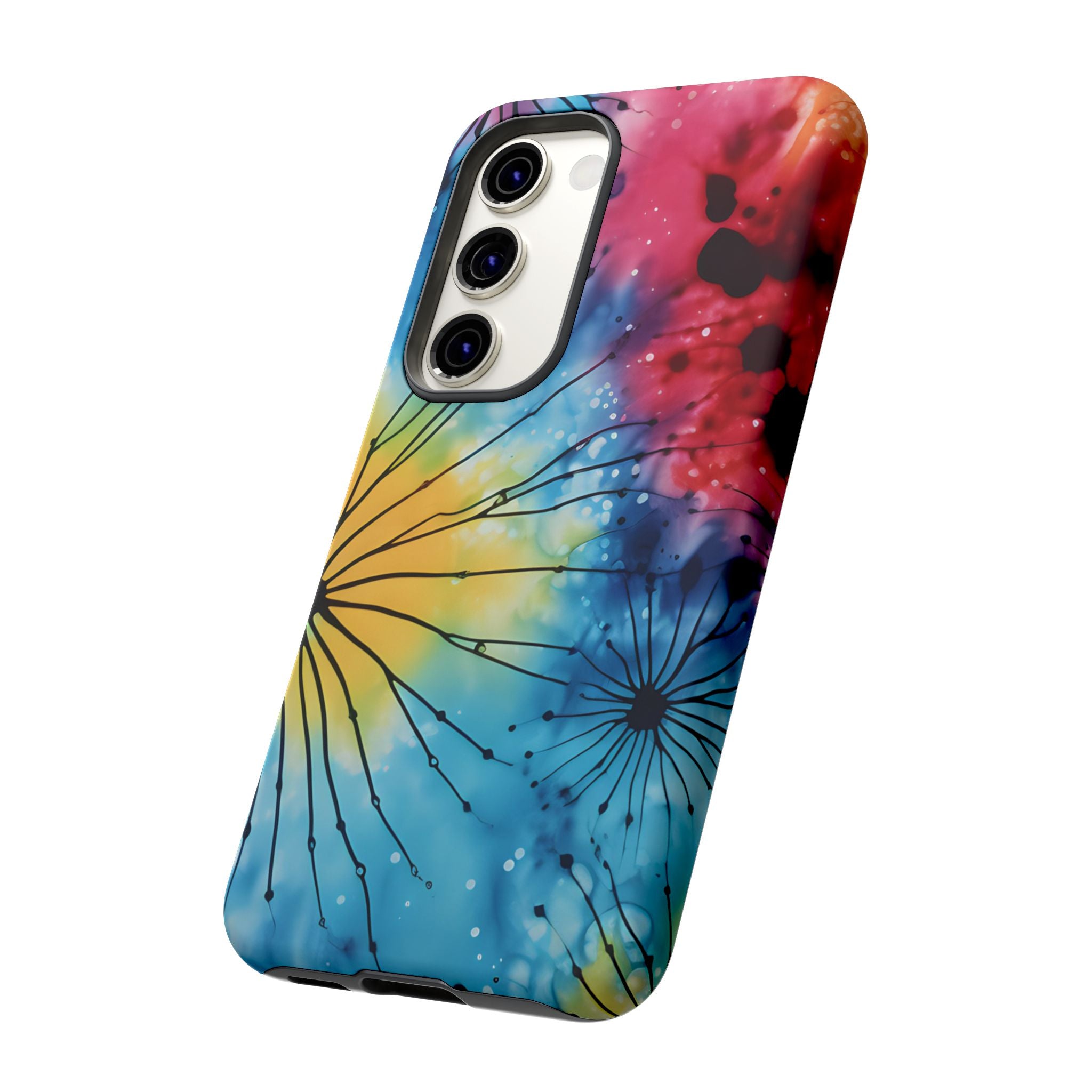 Cosmic Bloom Abstract Samsung Case