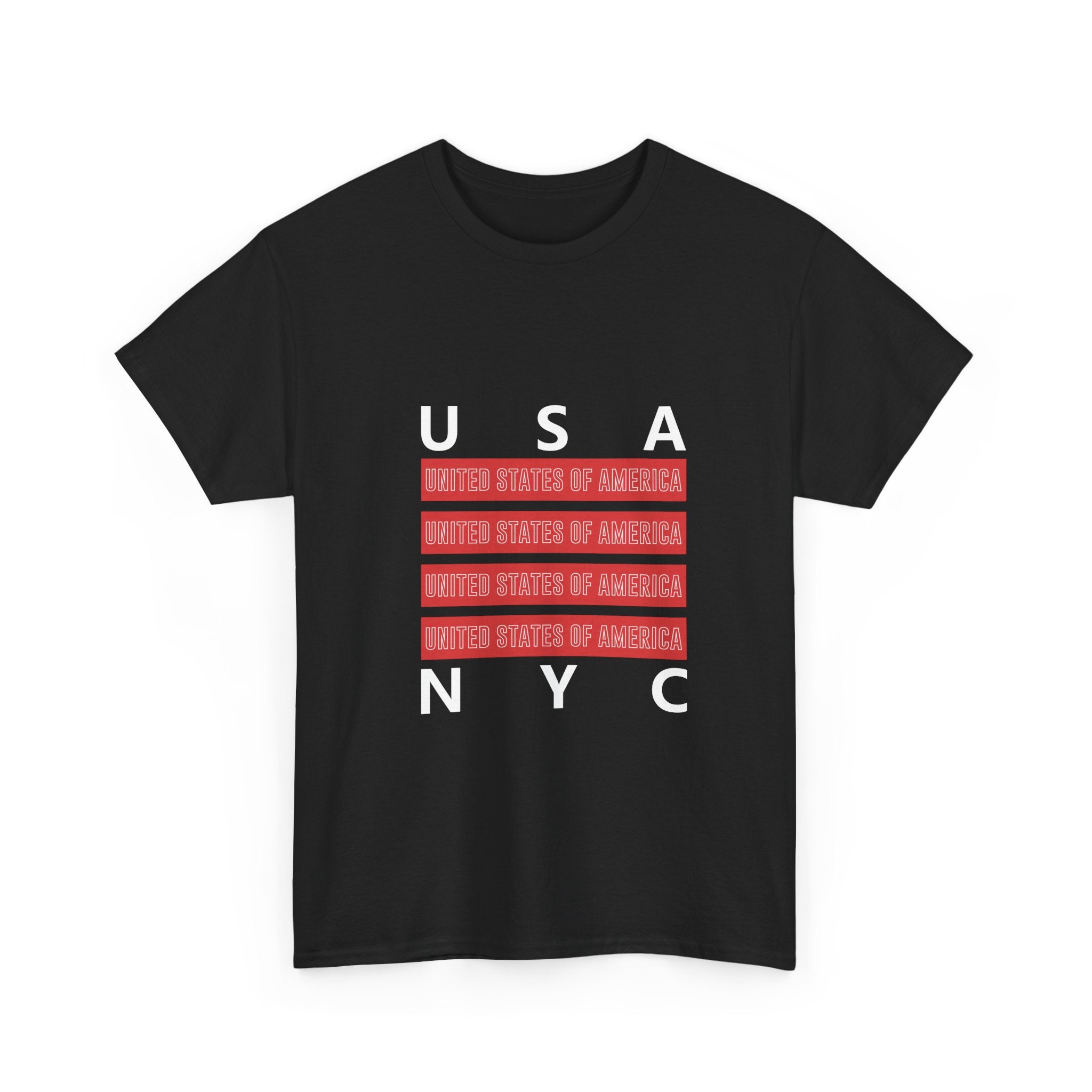 USA Patriotism T-Shirt - Minimalist Design