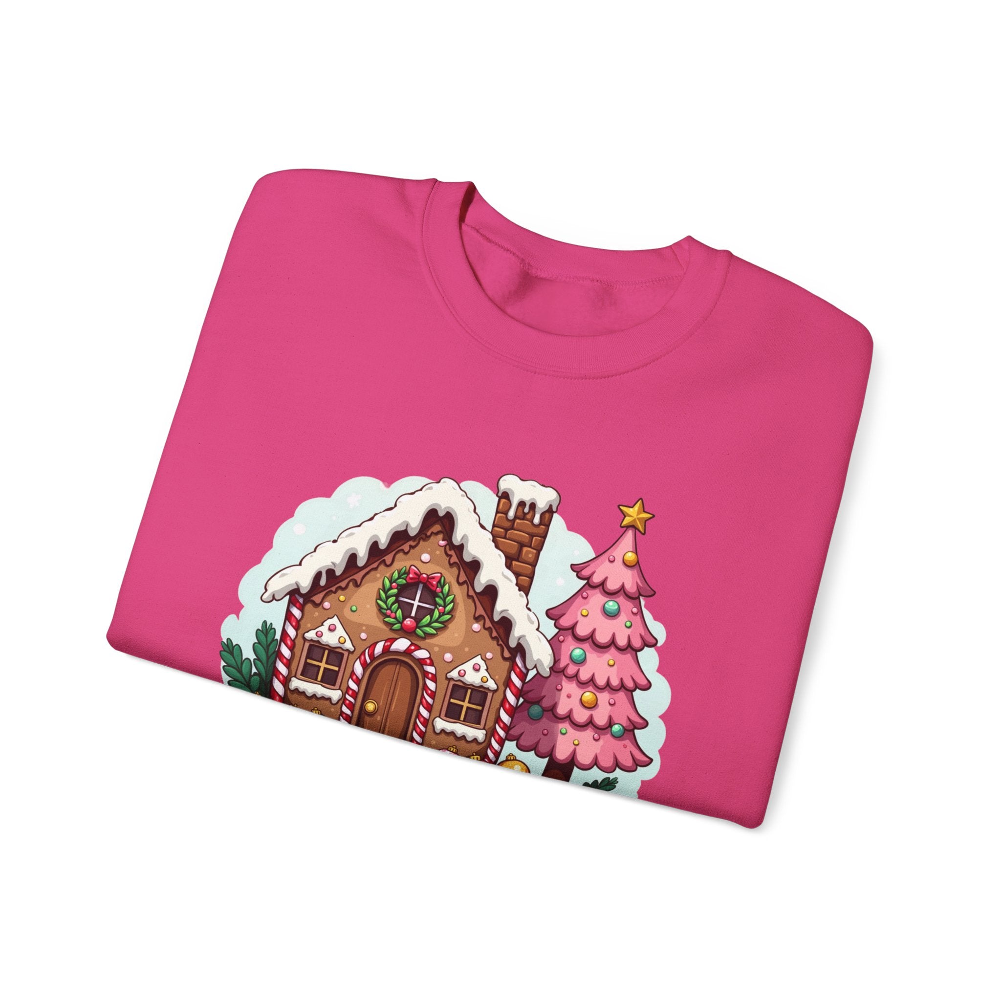 Gingerbread House Christmas Sweatshirt