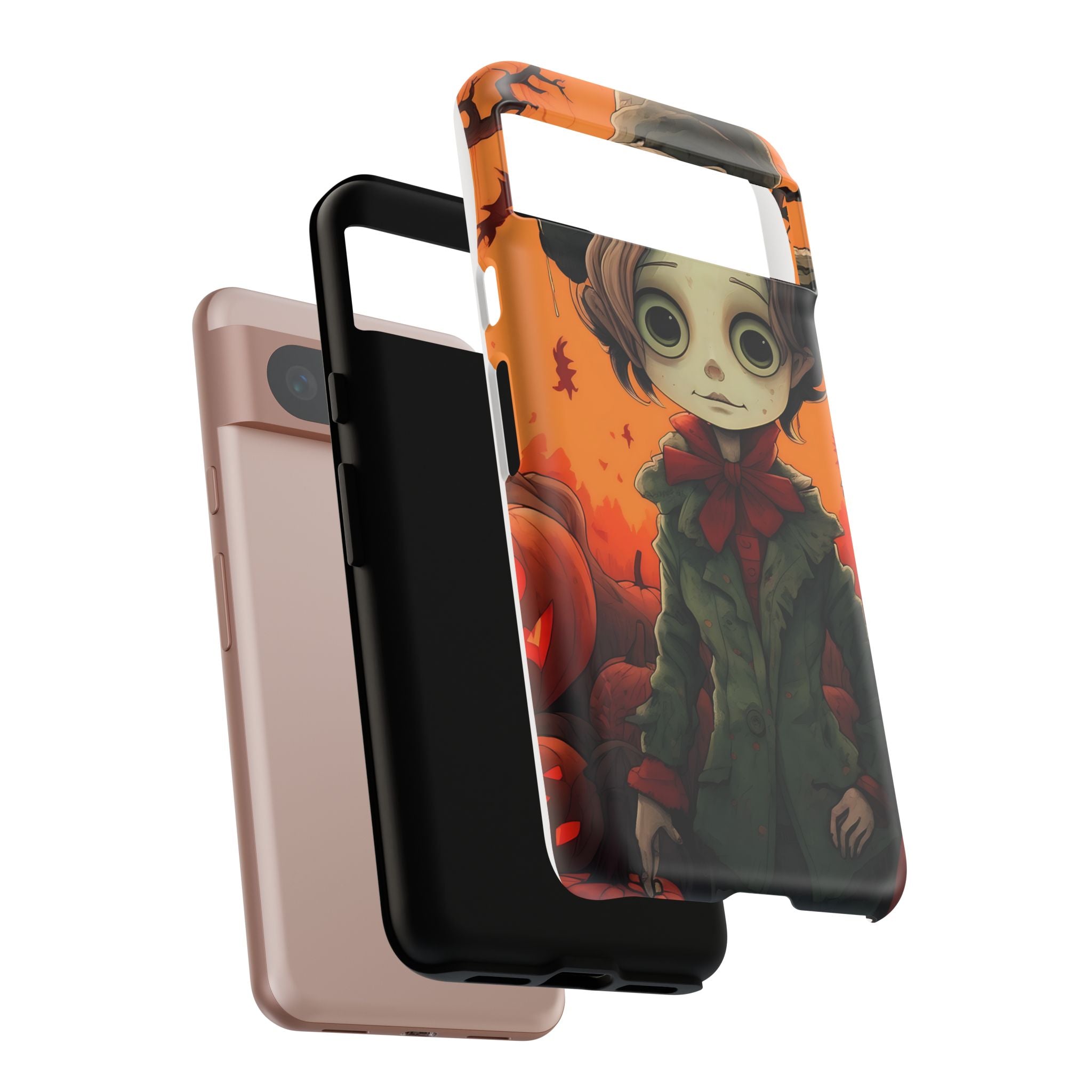 Spooky Autumn Child Google Pixel Case (All Models)